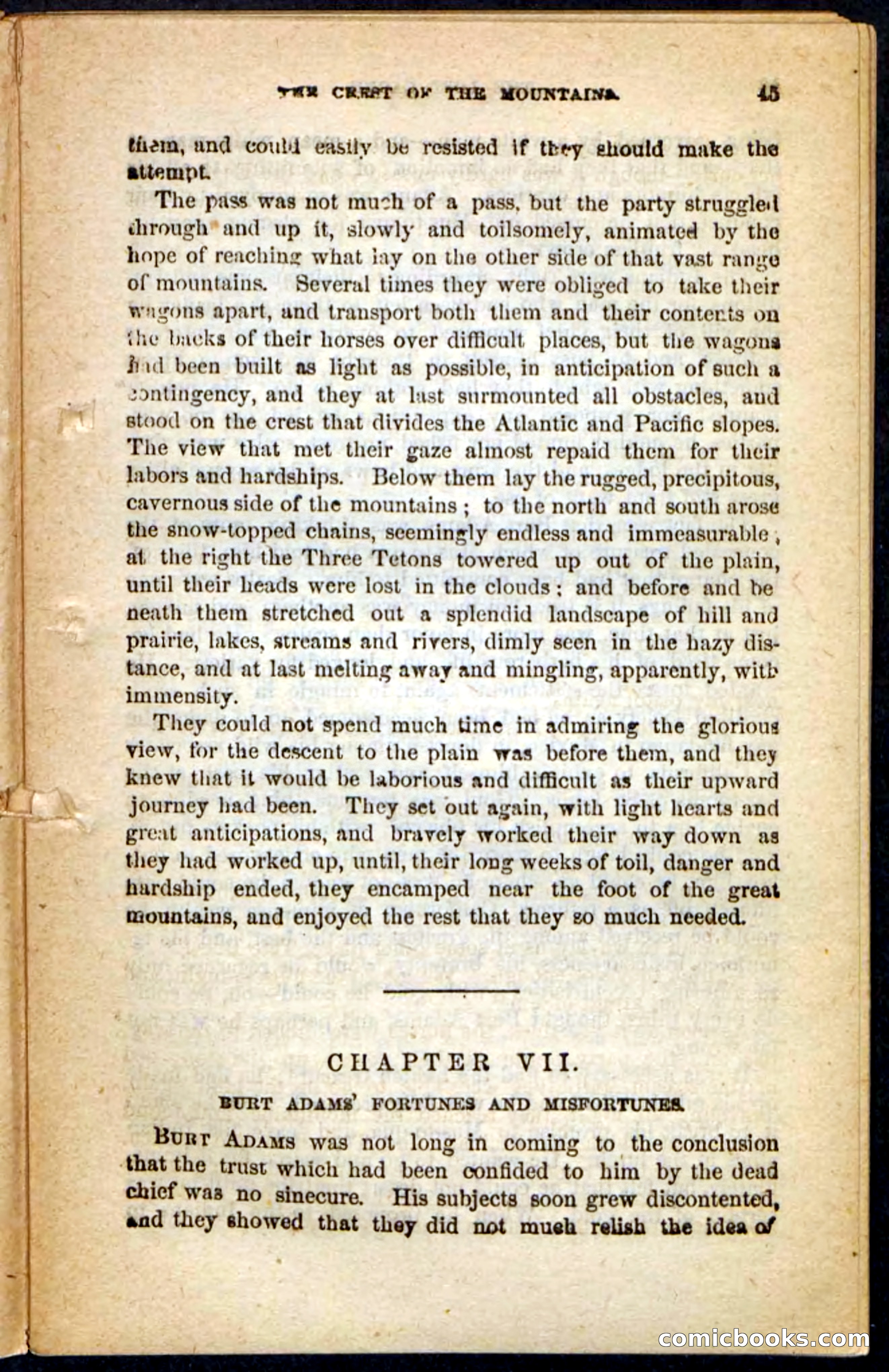 The Lost Cache, Beadle's Pocket Novels No. 133 — page 41 of 100