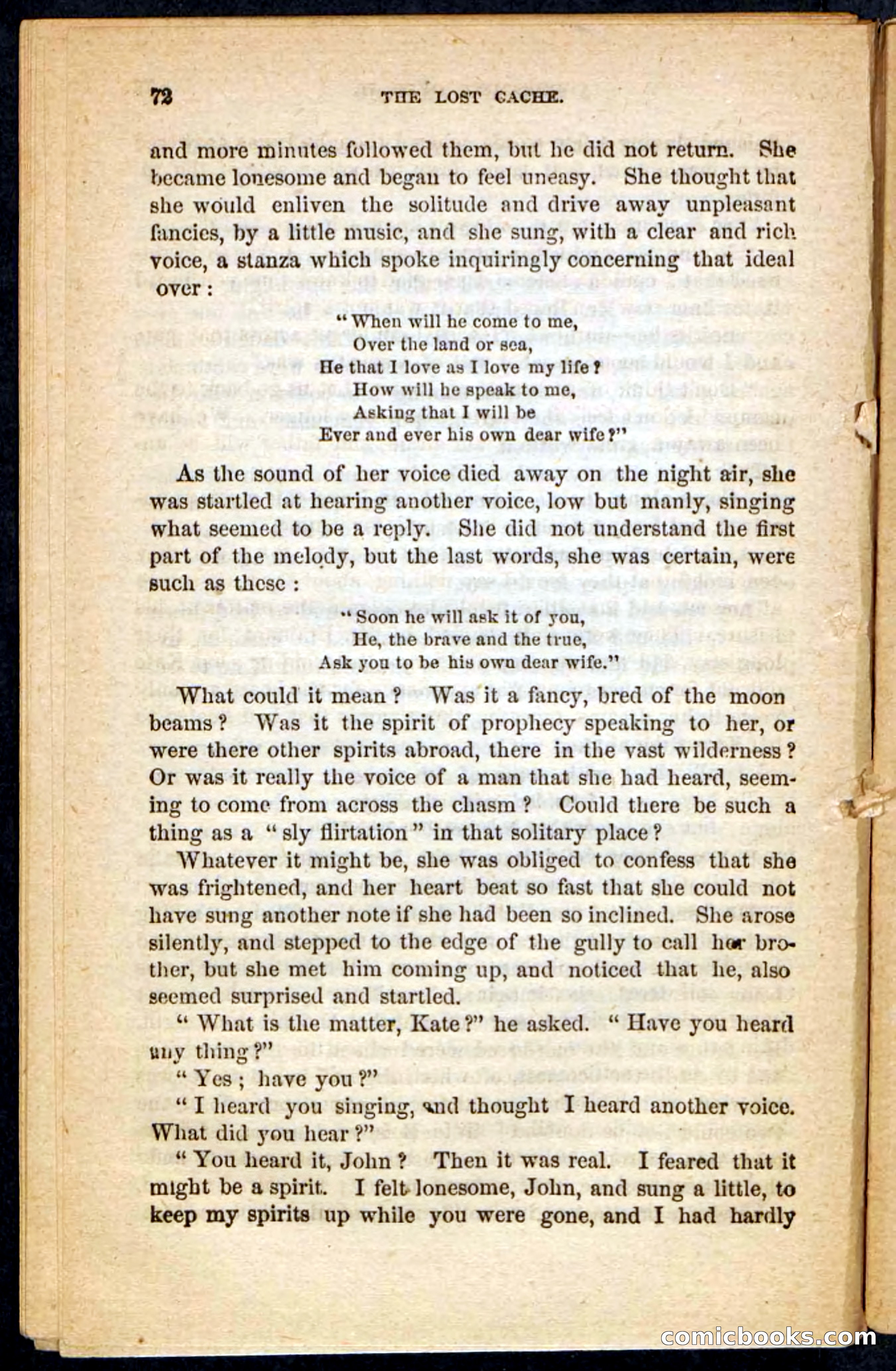 The Lost Cache, Beadle's Pocket Novels No. 133 — page 68 of 100