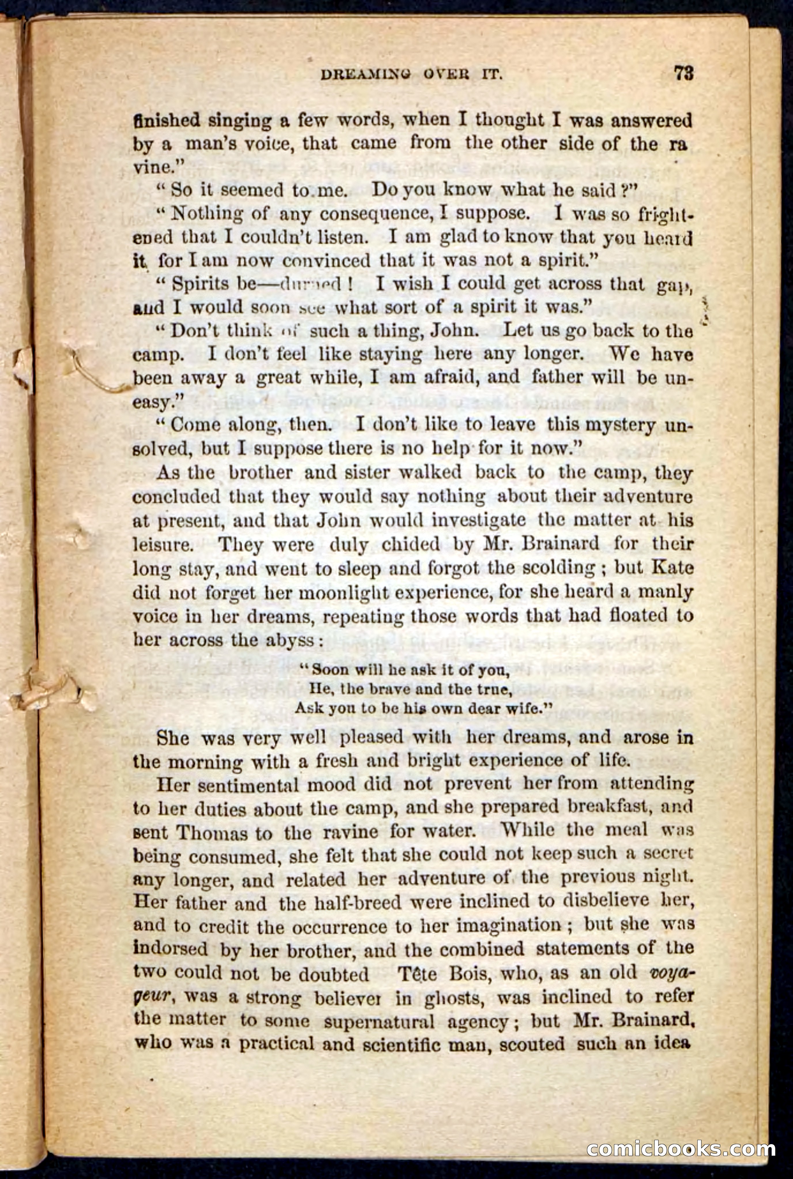 The Lost Cache, Beadle's Pocket Novels No. 133 — page 69 of 100