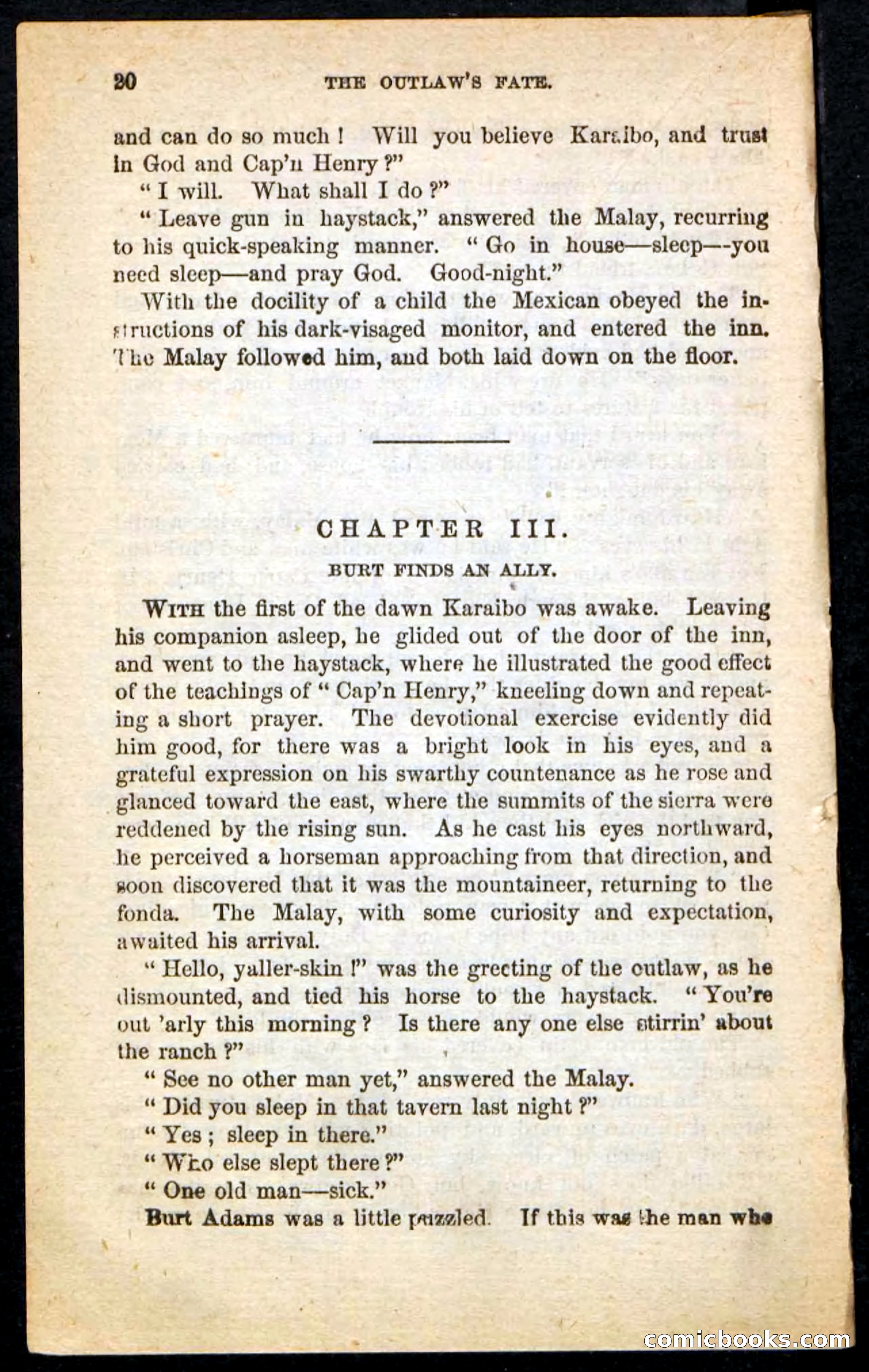 Beadle's Pocket Novels No. 135: Karaibo — page 16 of 100