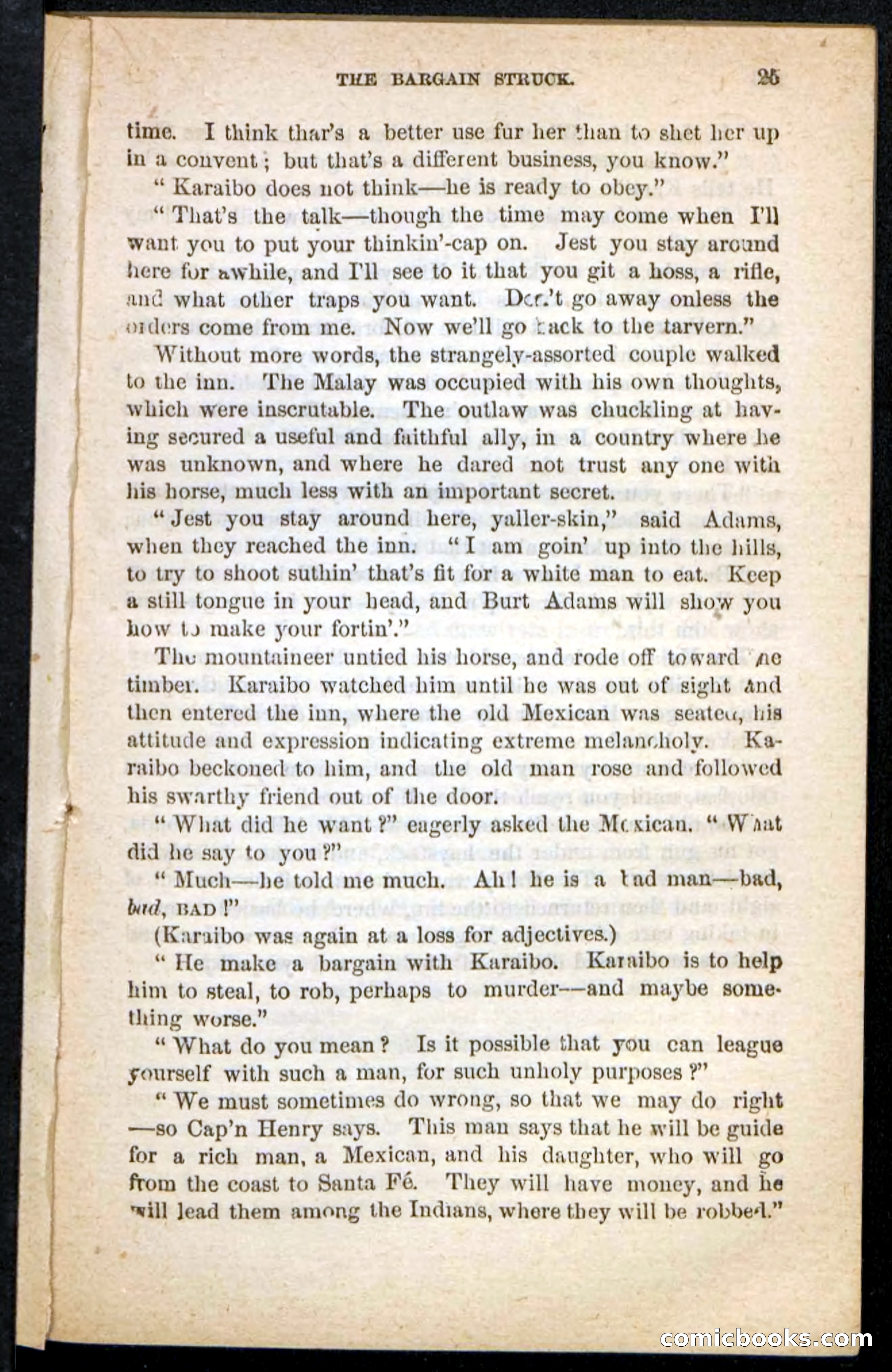 Beadle's Pocket Novels No. 135: Karaibo — page 21 of 100