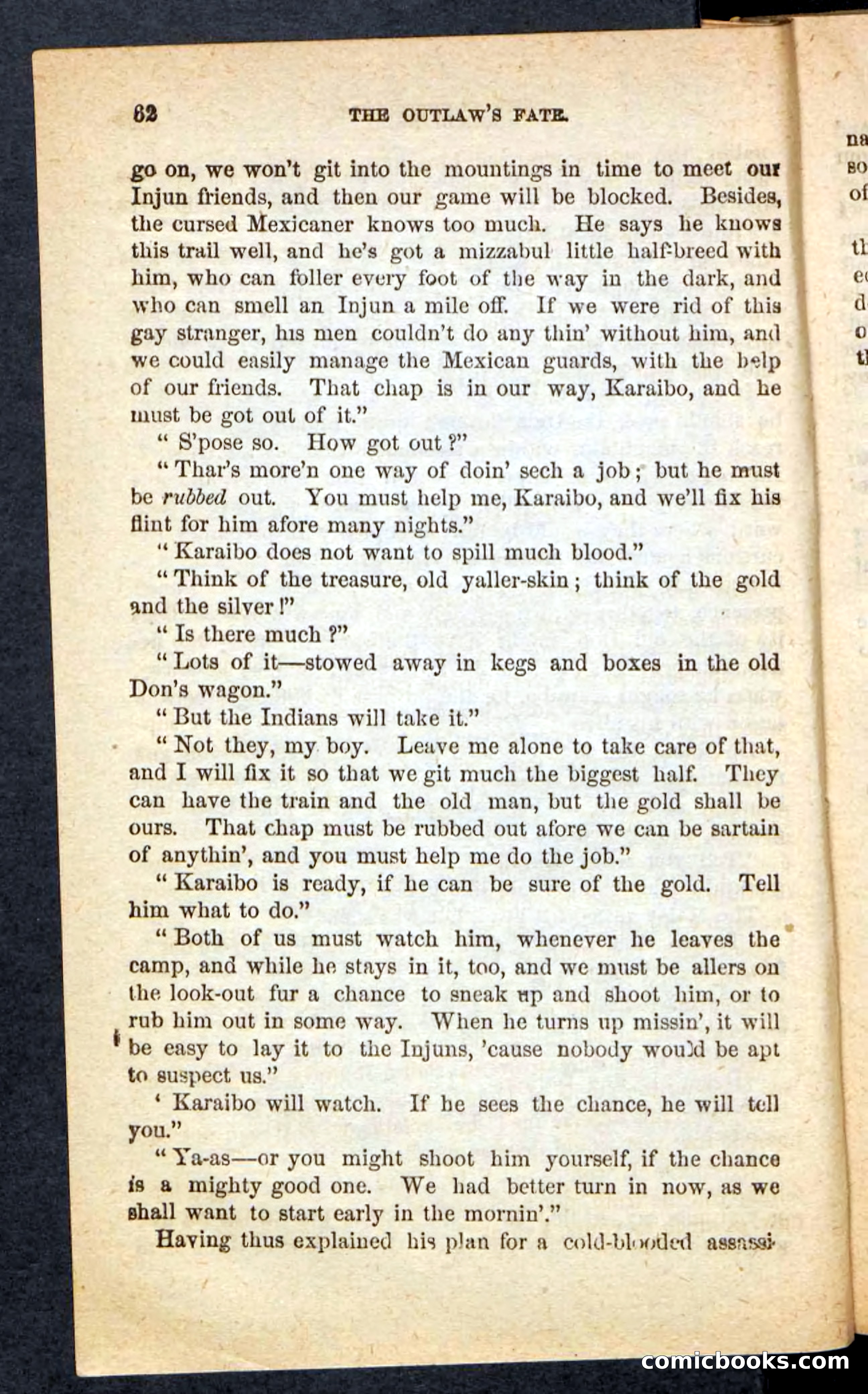 Beadle's Pocket Novels No. 135: Karaibo — page 58 of 100