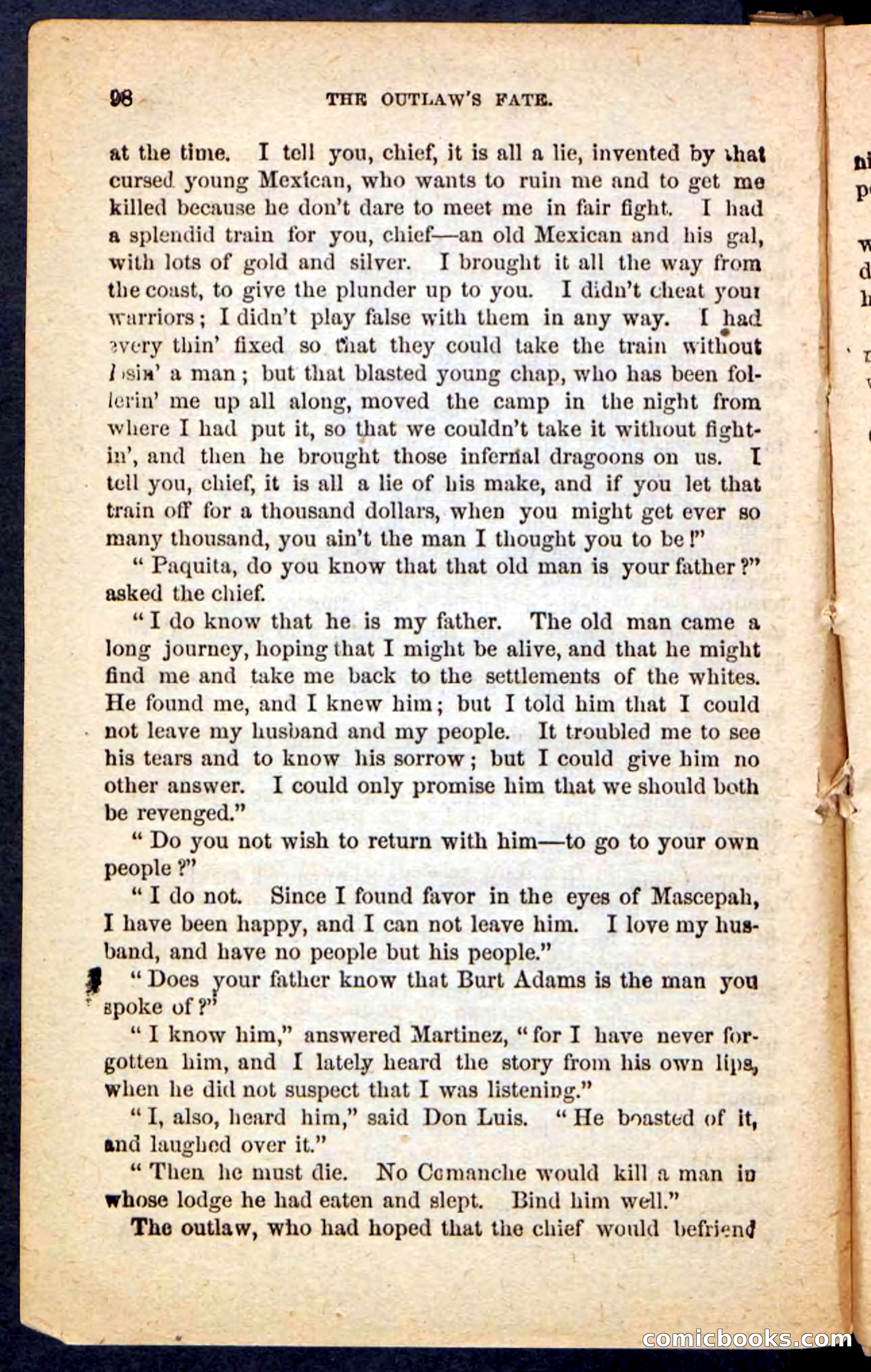 Beadle's Pocket Novels No. 135: Karaibo — page 94 of 100