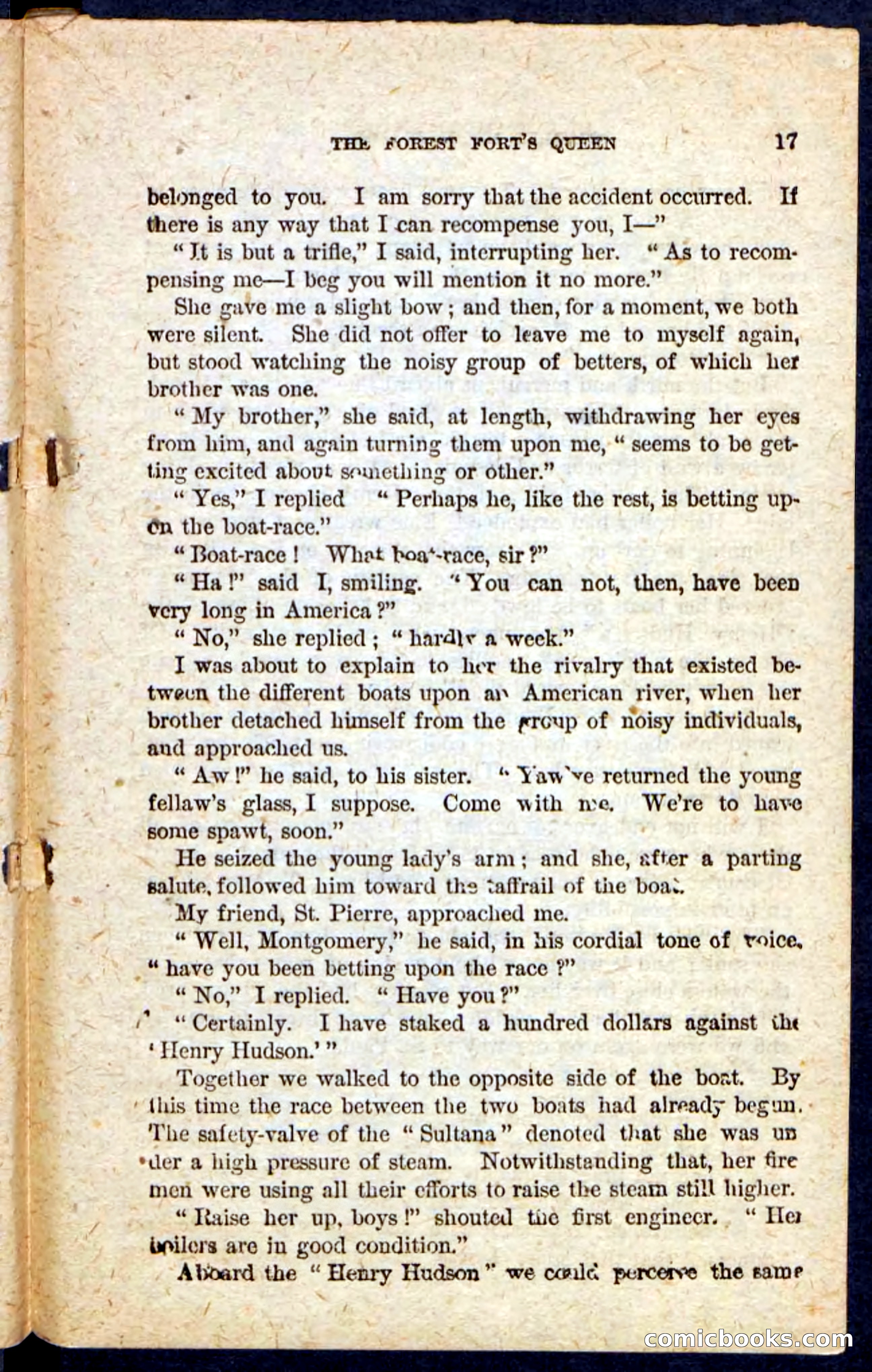 Beadle's Pocket Novels No. 136: Scarlet Moccasin — page 13 of 100