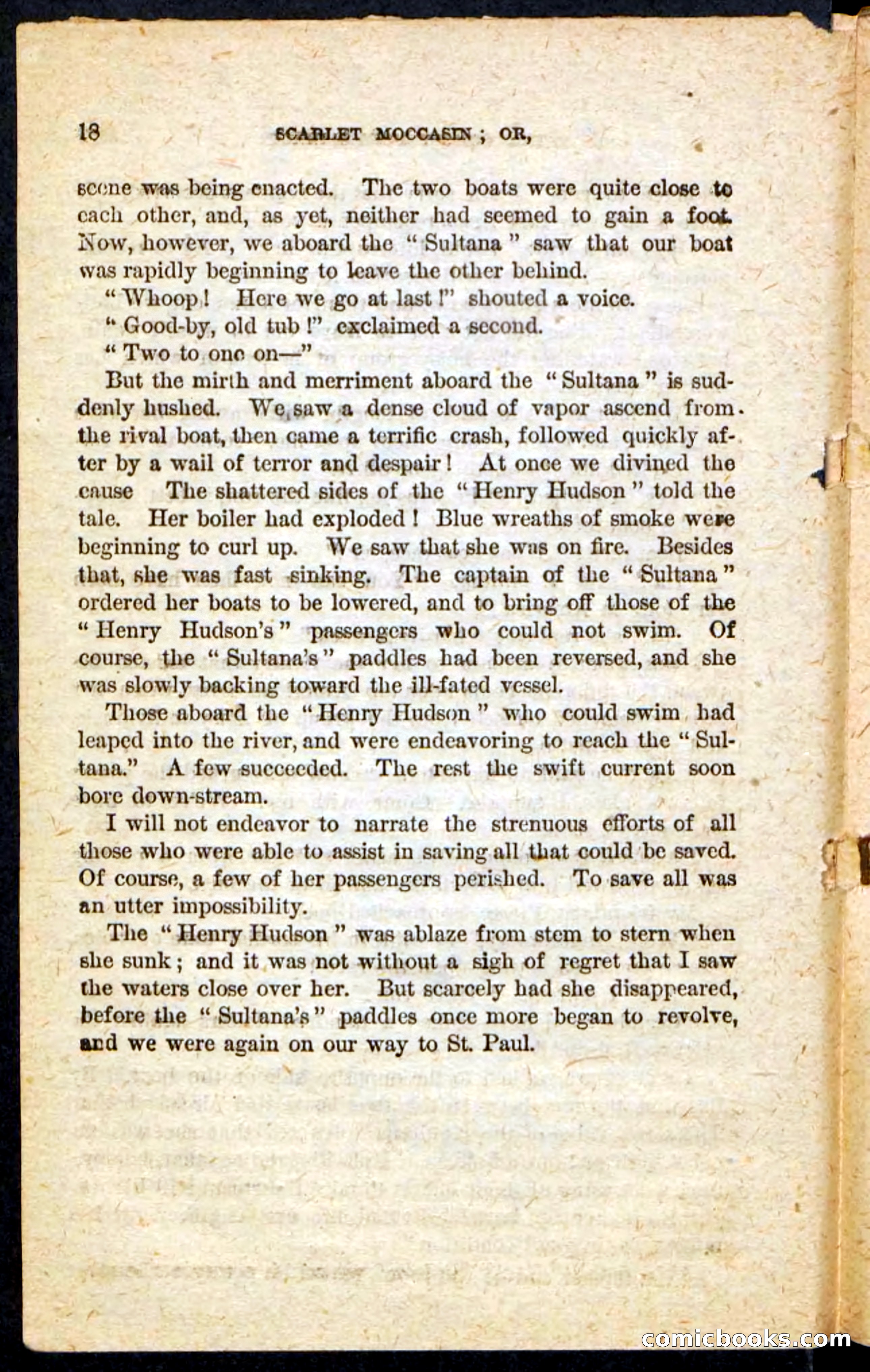 Beadle's Pocket Novels No. 136: Scarlet Moccasin — page 14 of 100