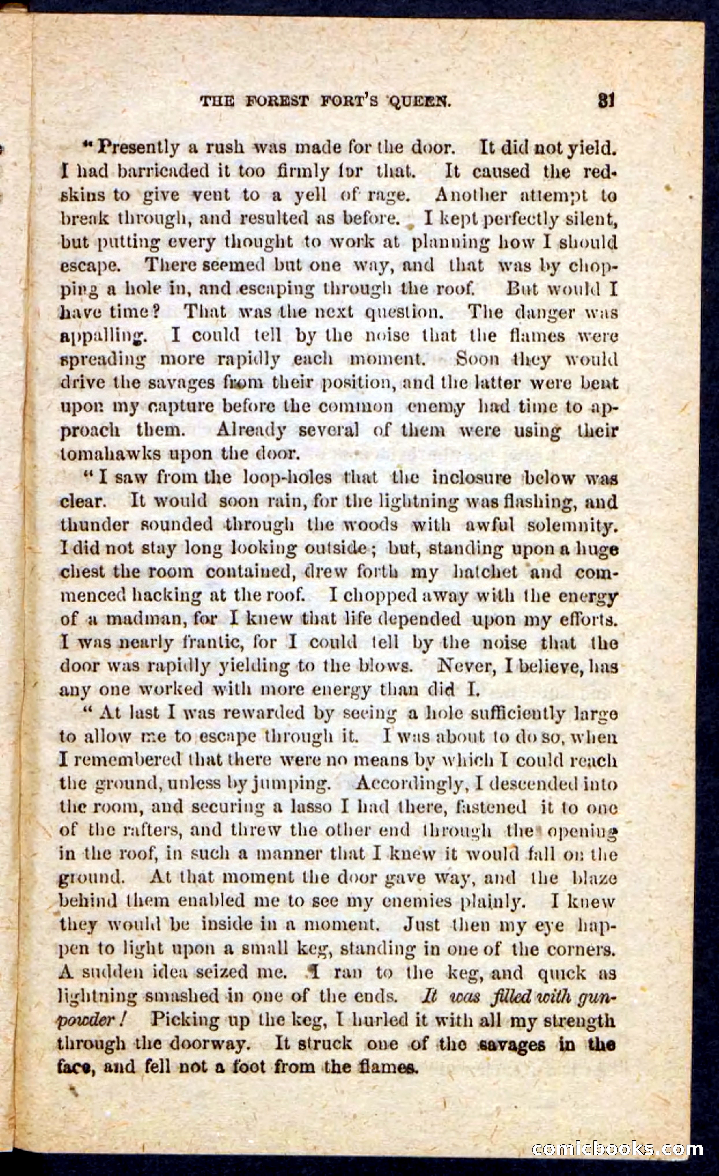 Beadle's Pocket Novels No. 136: Scarlet Moccasin — page 27 of 100