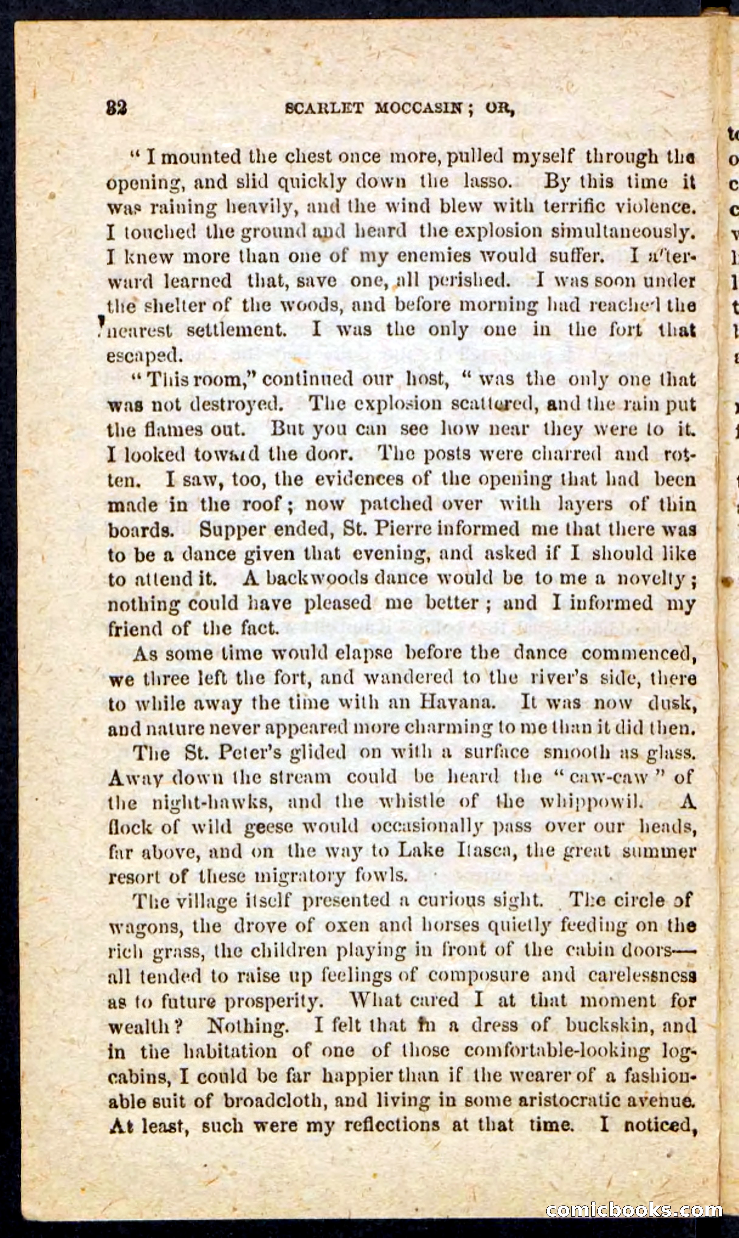 Beadle's Pocket Novels No. 136: Scarlet Moccasin — page 28 of 100