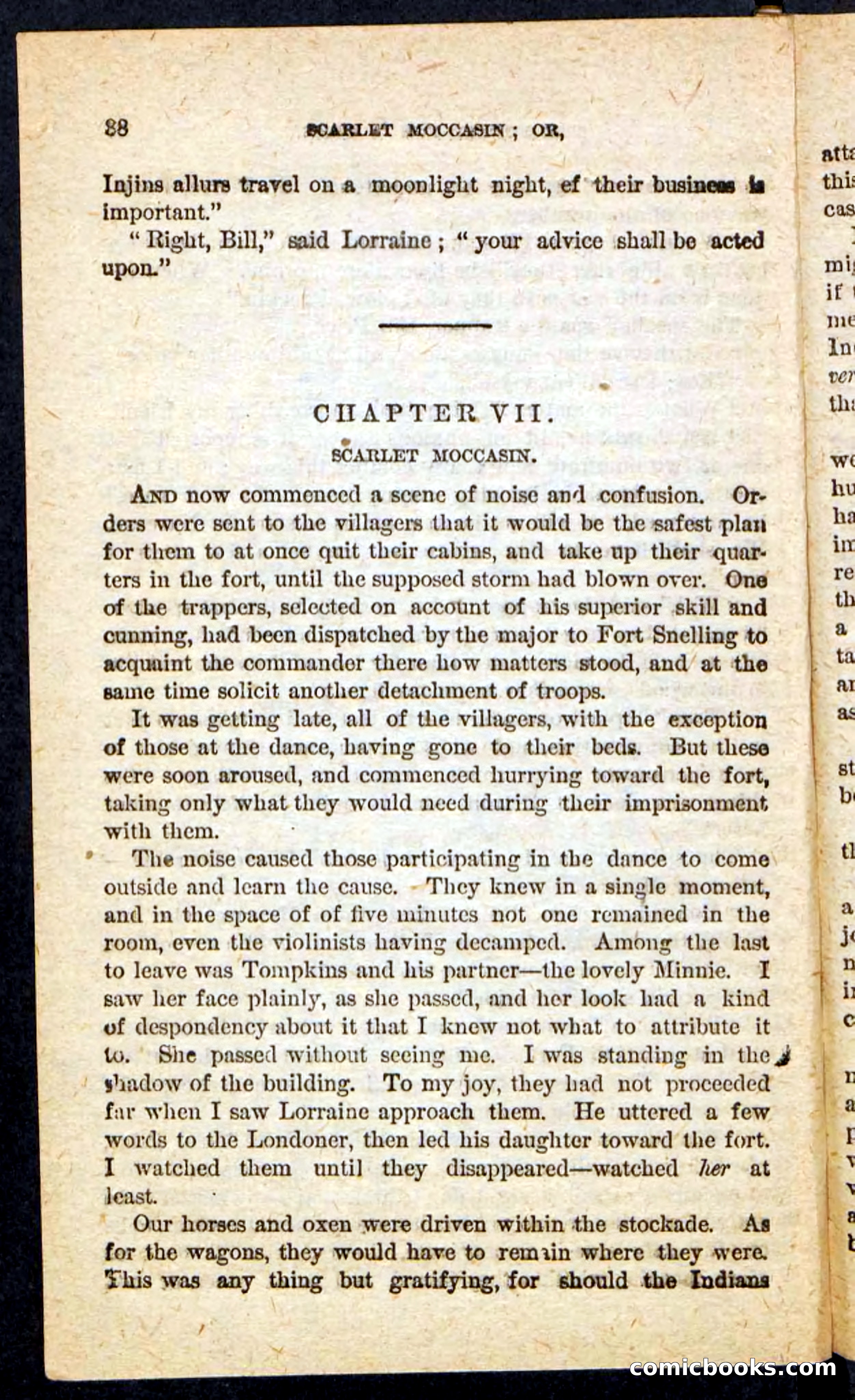 Beadle's Pocket Novels No. 136: Scarlet Moccasin — page 34 of 100
