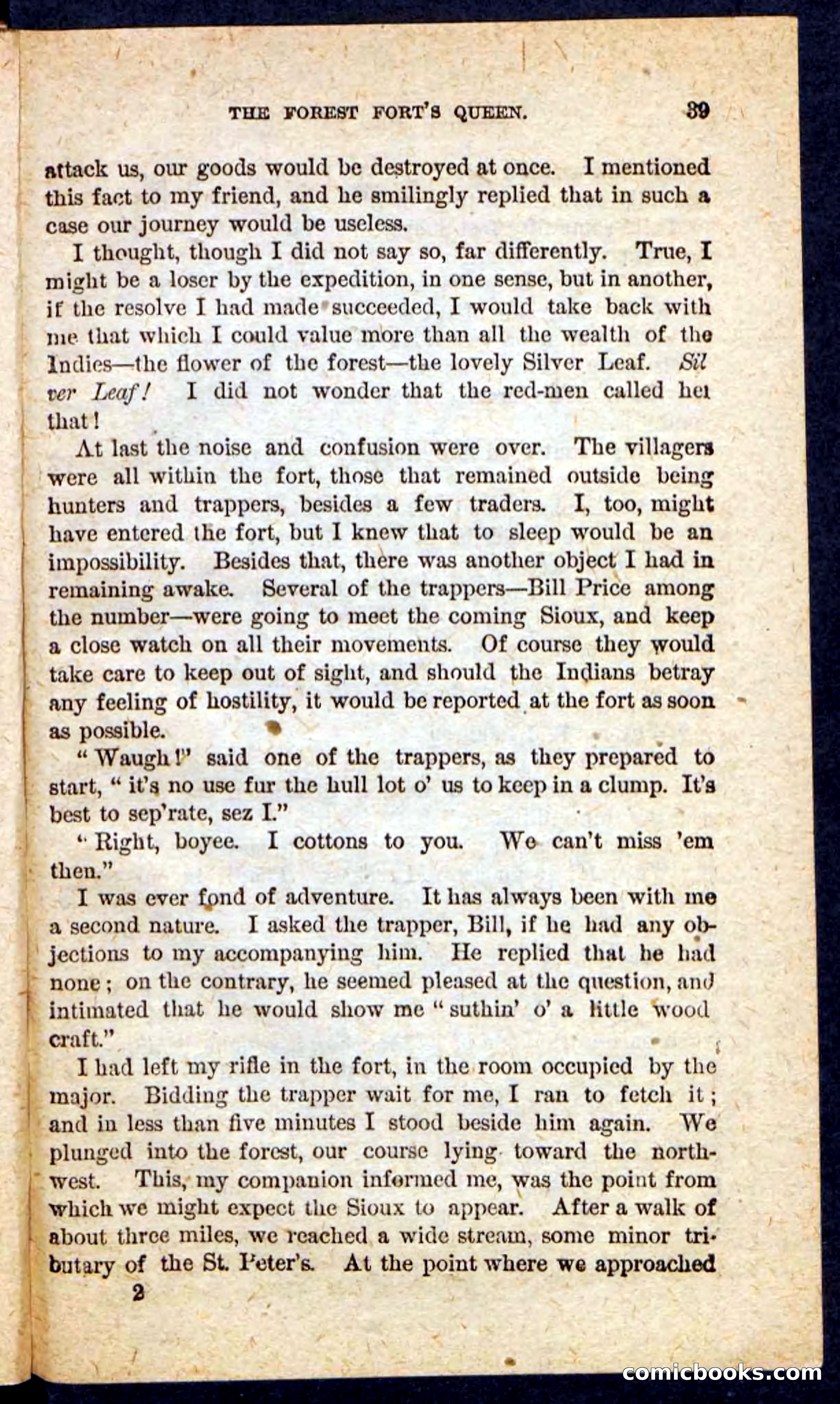 Beadle's Pocket Novels No. 136: Scarlet Moccasin — page 35 of 100