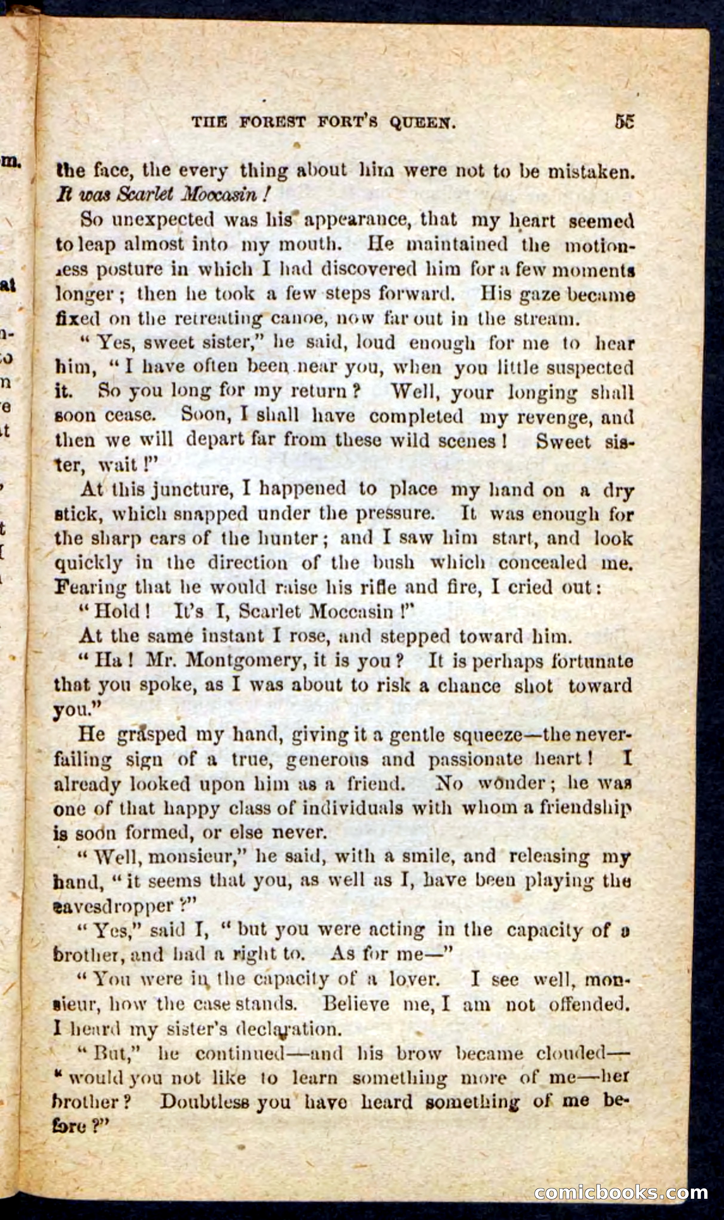 Beadle's Pocket Novels No. 136: Scarlet Moccasin — page 51 of 100