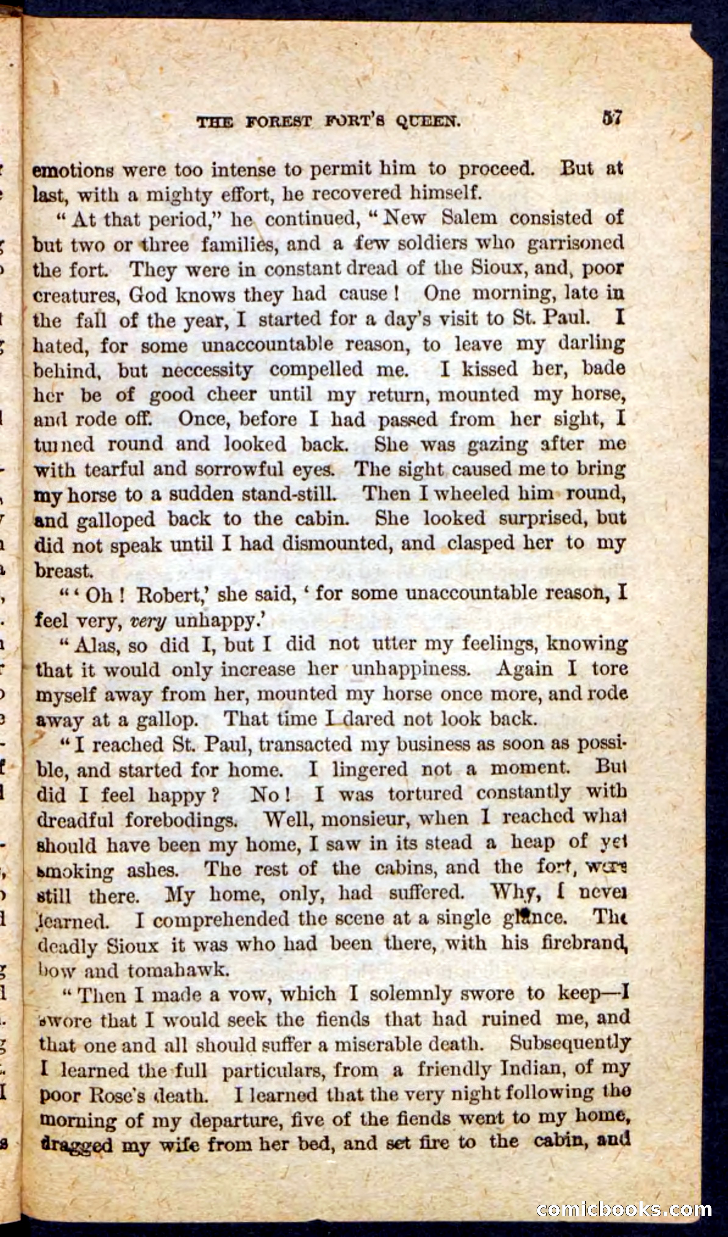 Beadle's Pocket Novels No. 136: Scarlet Moccasin — page 53 of 100