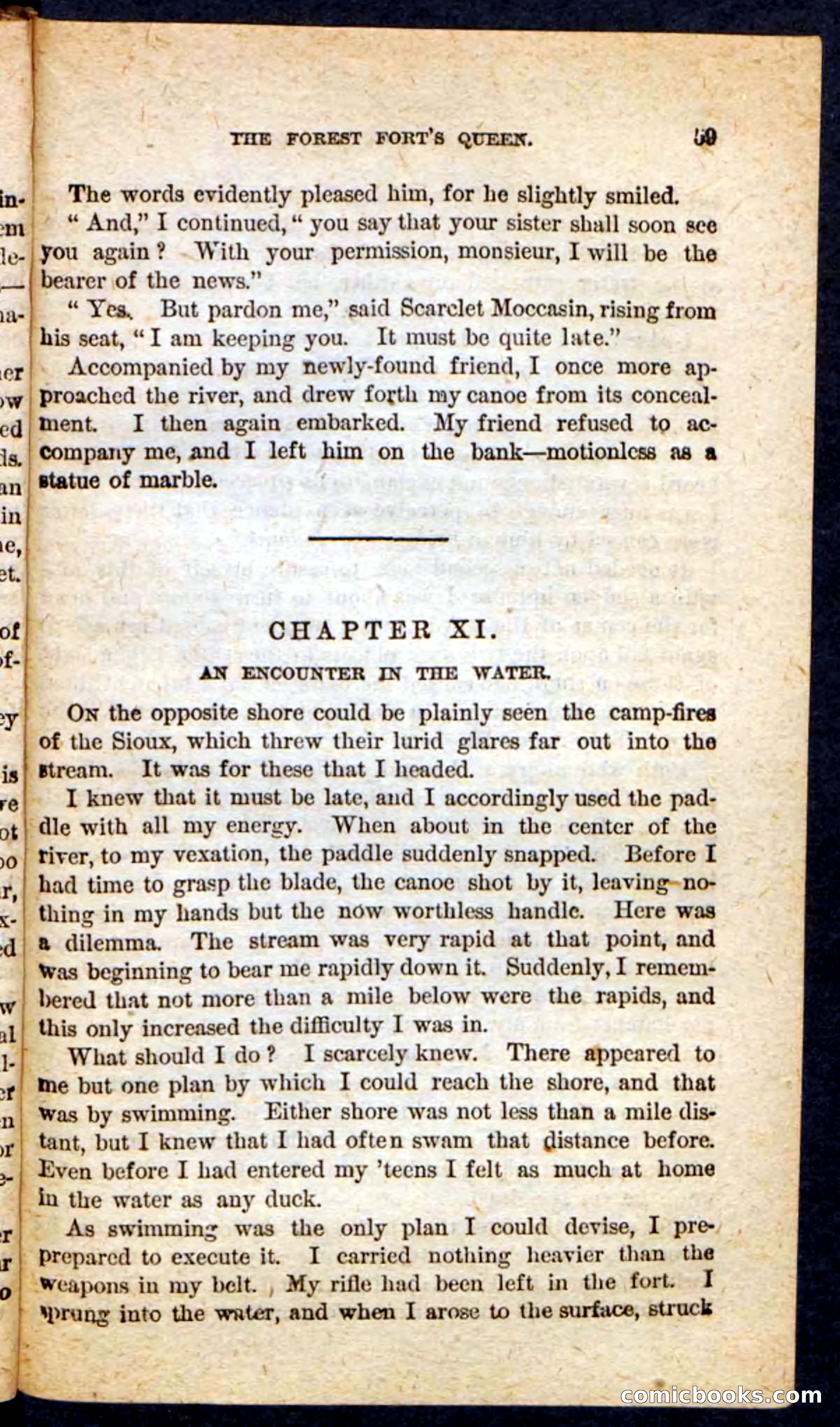 Beadle's Pocket Novels No. 136: Scarlet Moccasin — page 55 of 100