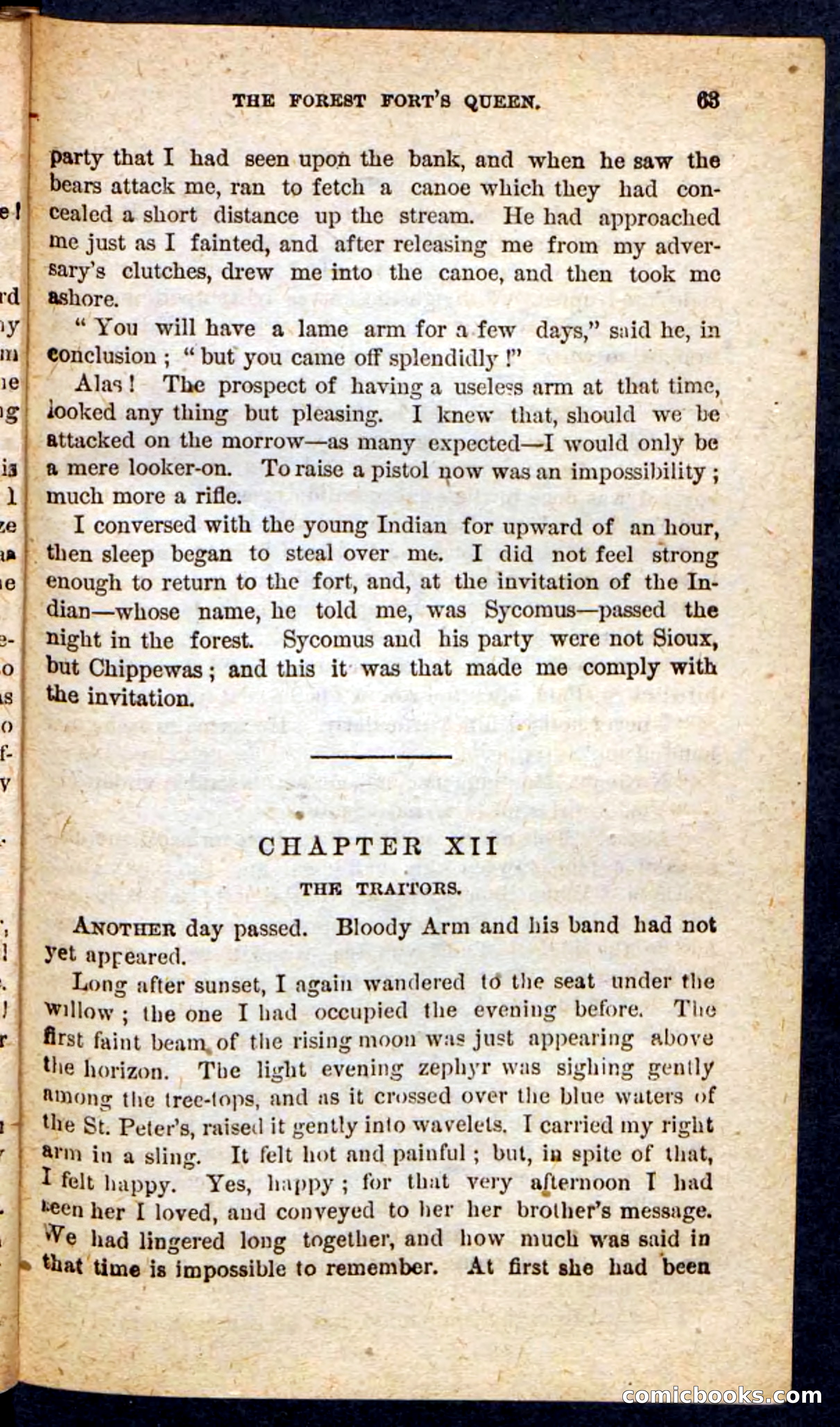 Beadle's Pocket Novels No. 136: Scarlet Moccasin — page 59 of 100
