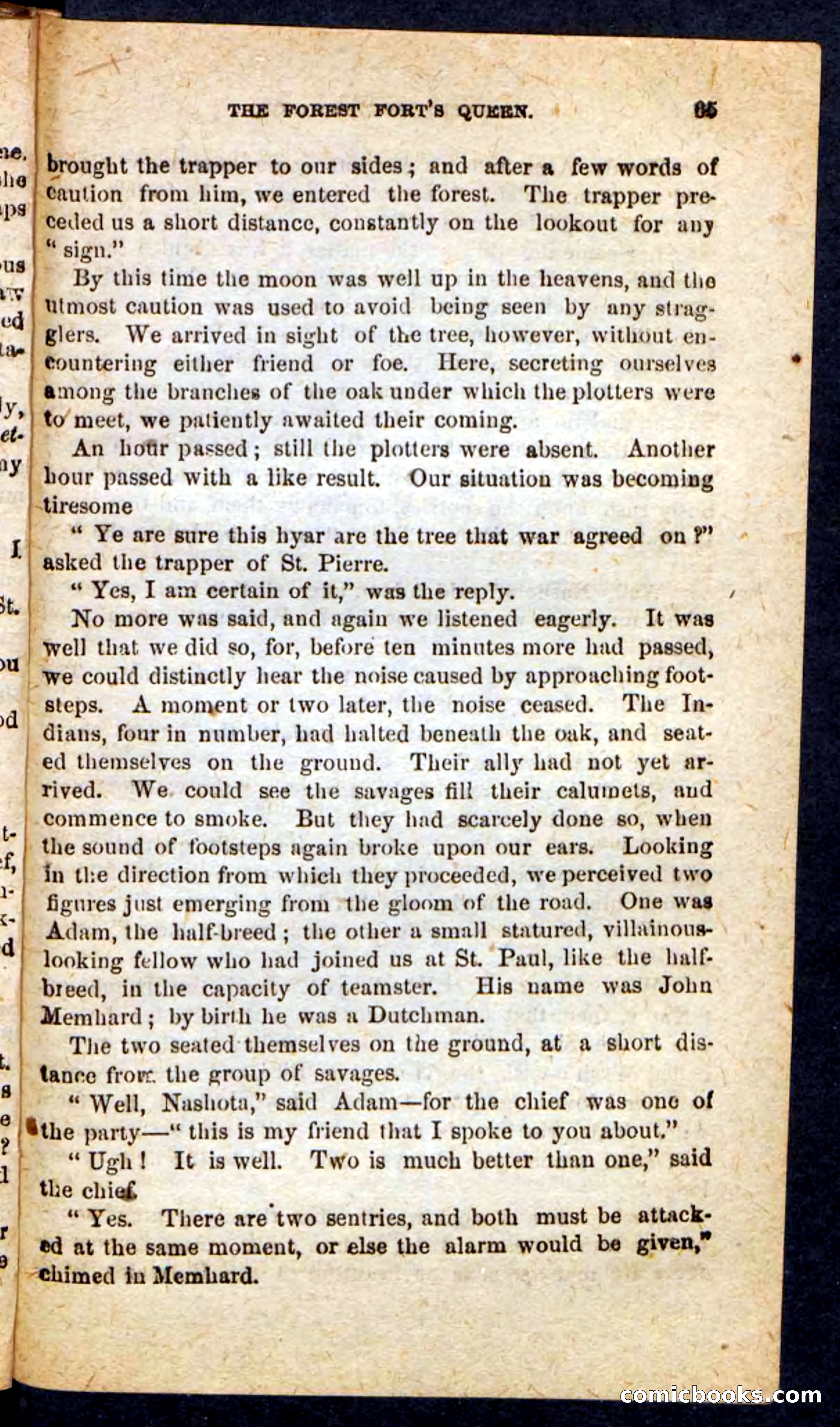 Beadle's Pocket Novels No. 136: Scarlet Moccasin — page 61 of 100