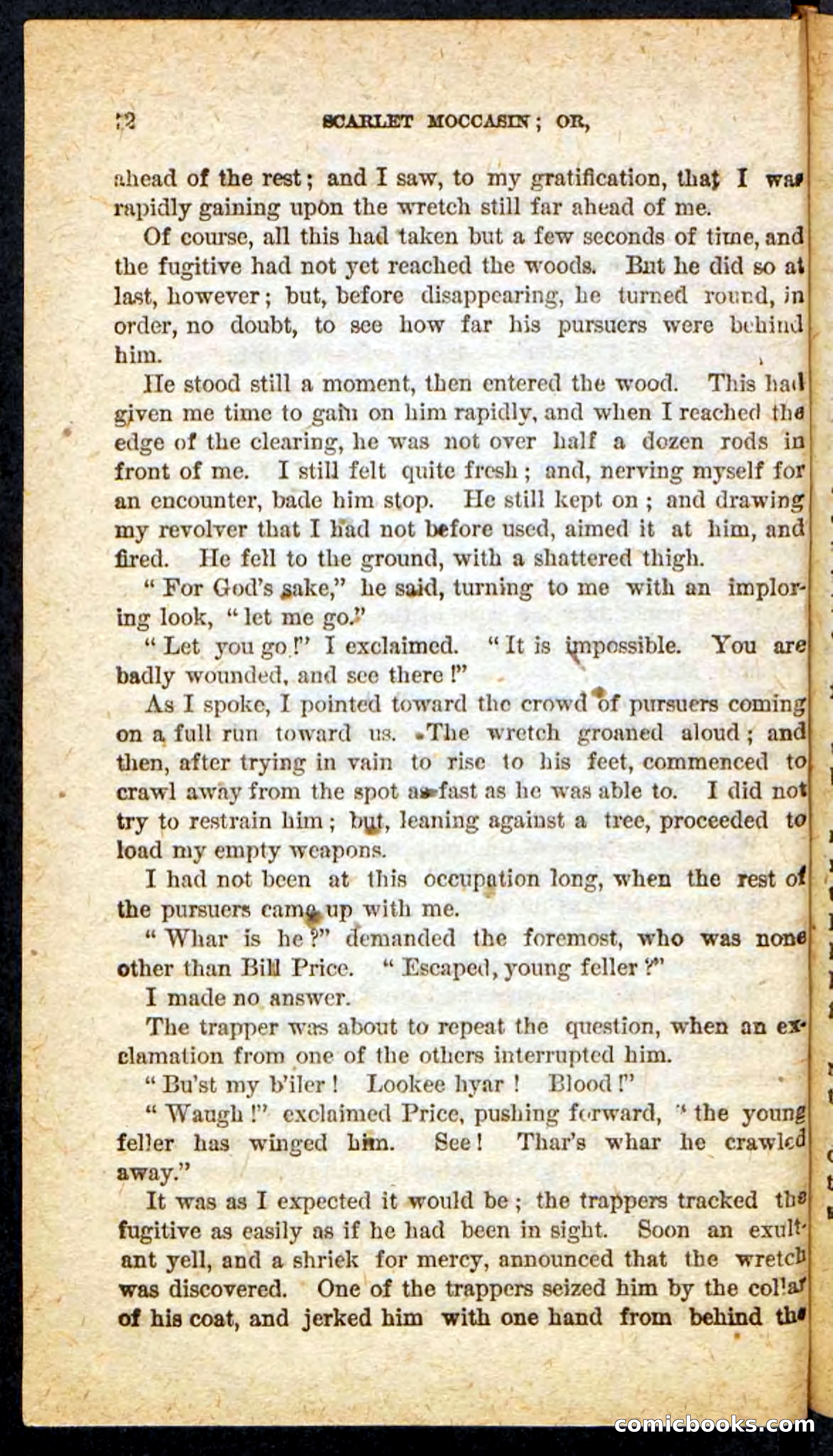Beadle's Pocket Novels No. 136: Scarlet Moccasin — page 68 of 100