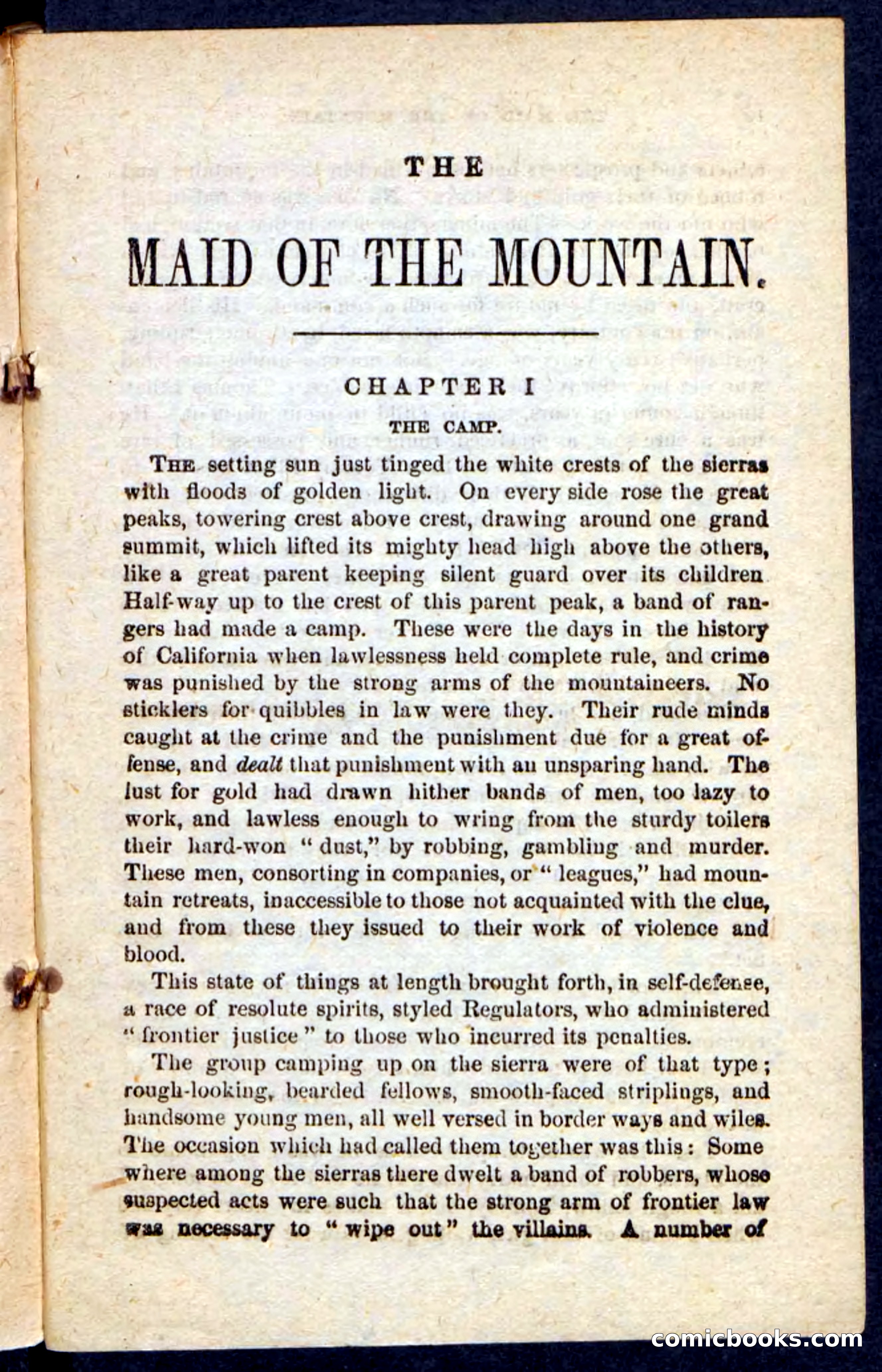 Beadle's Pocket Novels: Maid of the Mountain — page 5 of 100