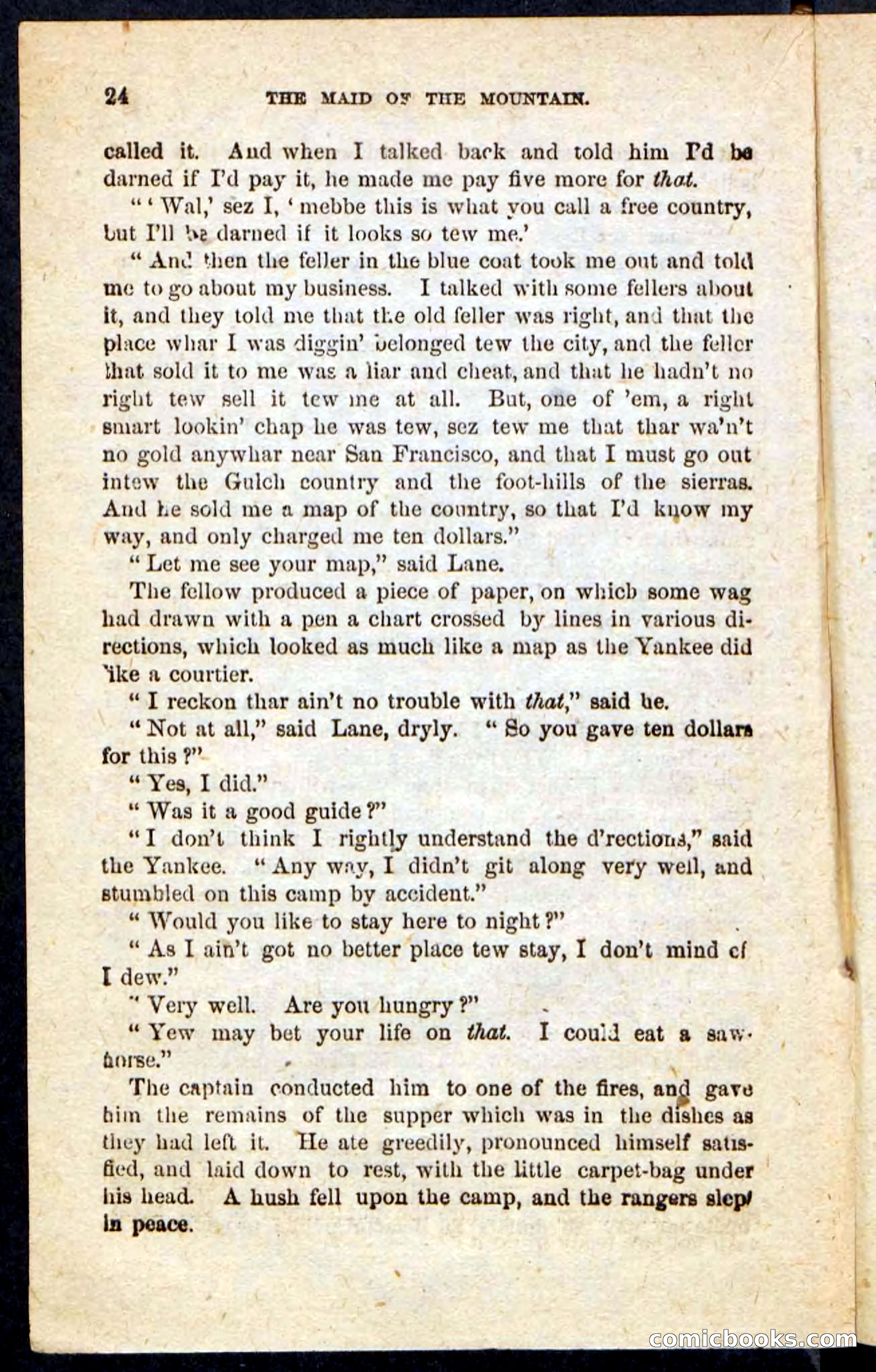 Beadle's Pocket Novels: Maid of the Mountain — page 20 of 100