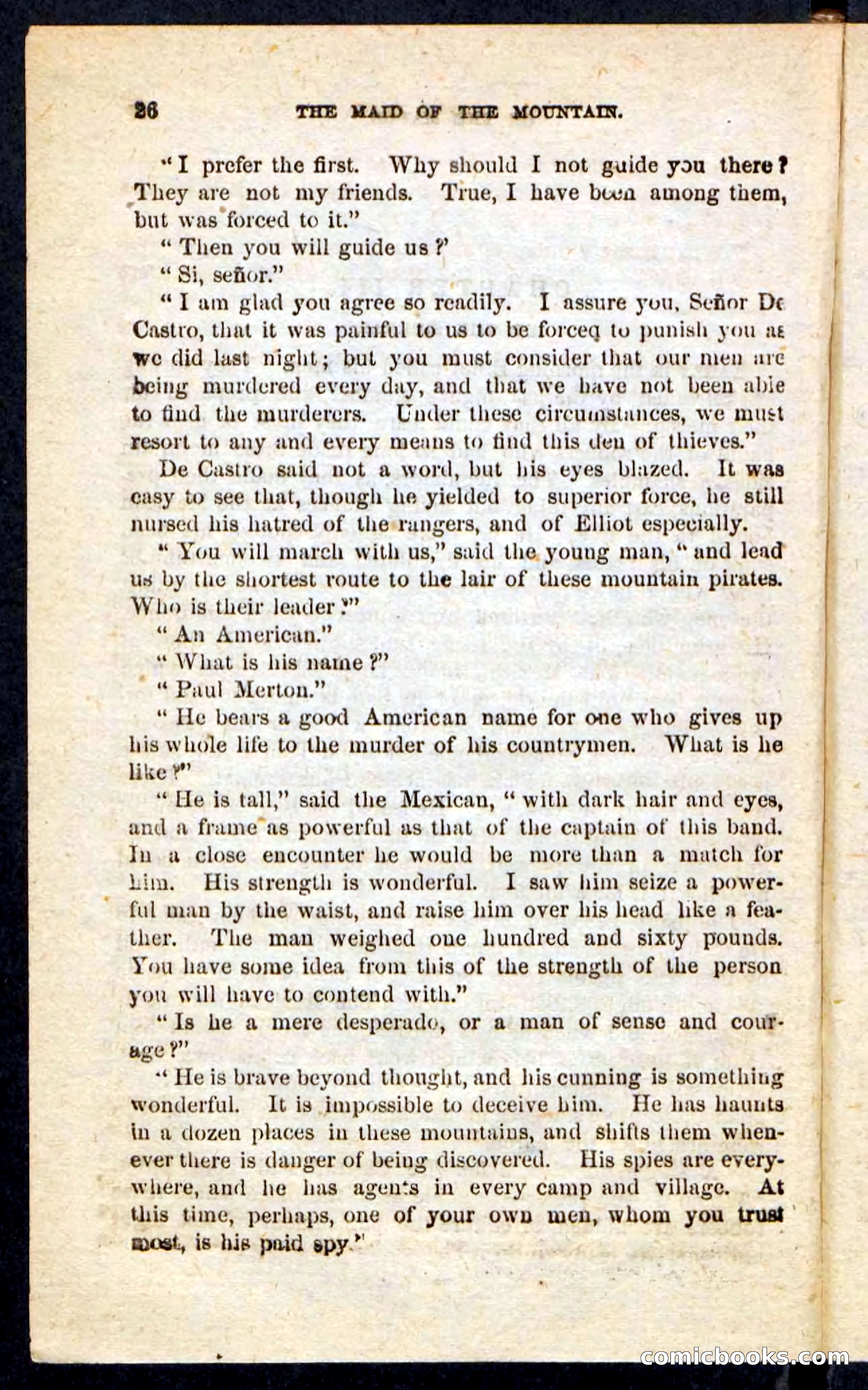 Beadle's Pocket Novels: Maid of the Mountain — page 22 of 100