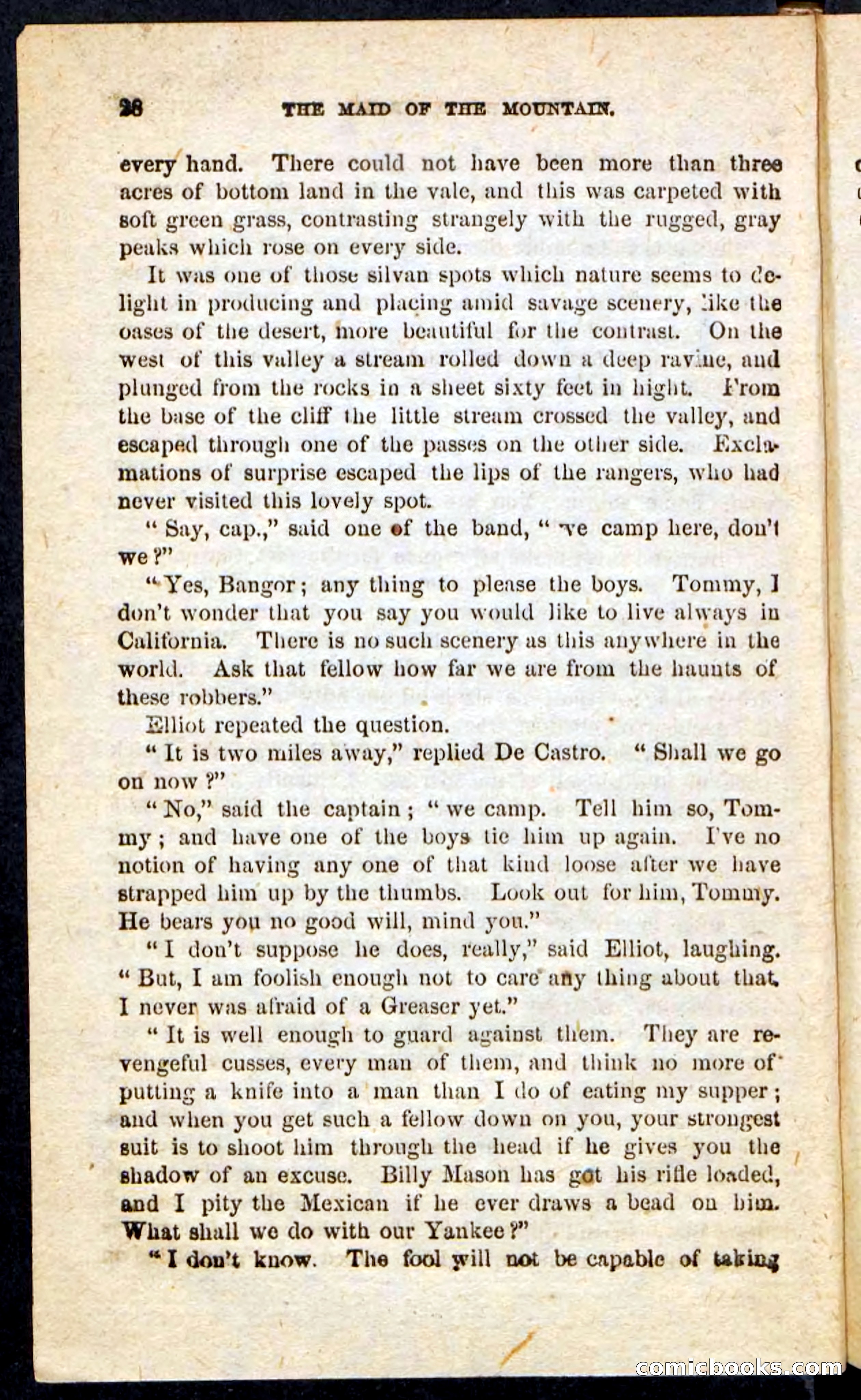Beadle's Pocket Novels: Maid of the Mountain — page 24 of 100