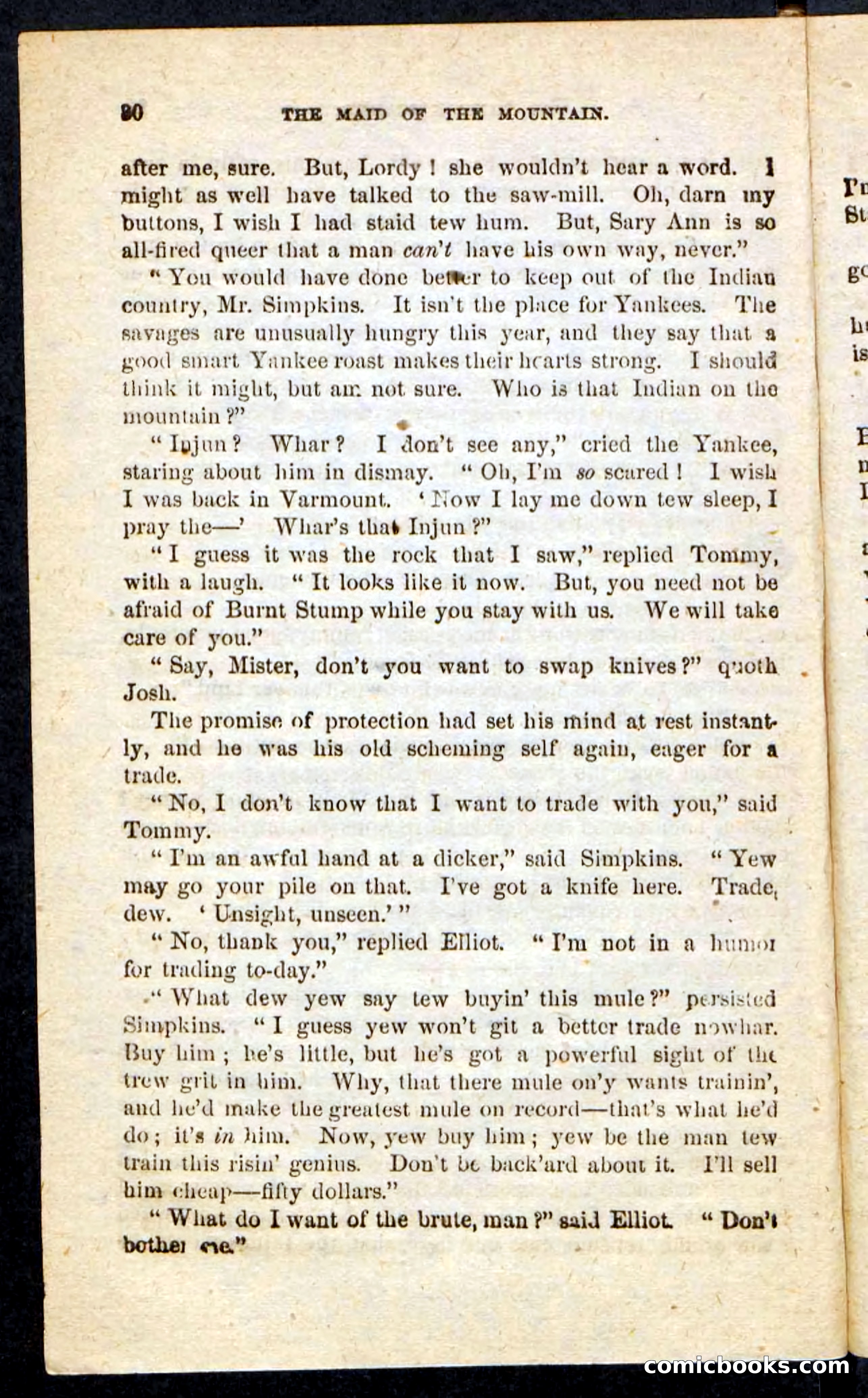 Beadle's Pocket Novels: Maid of the Mountain — page 26 of 100