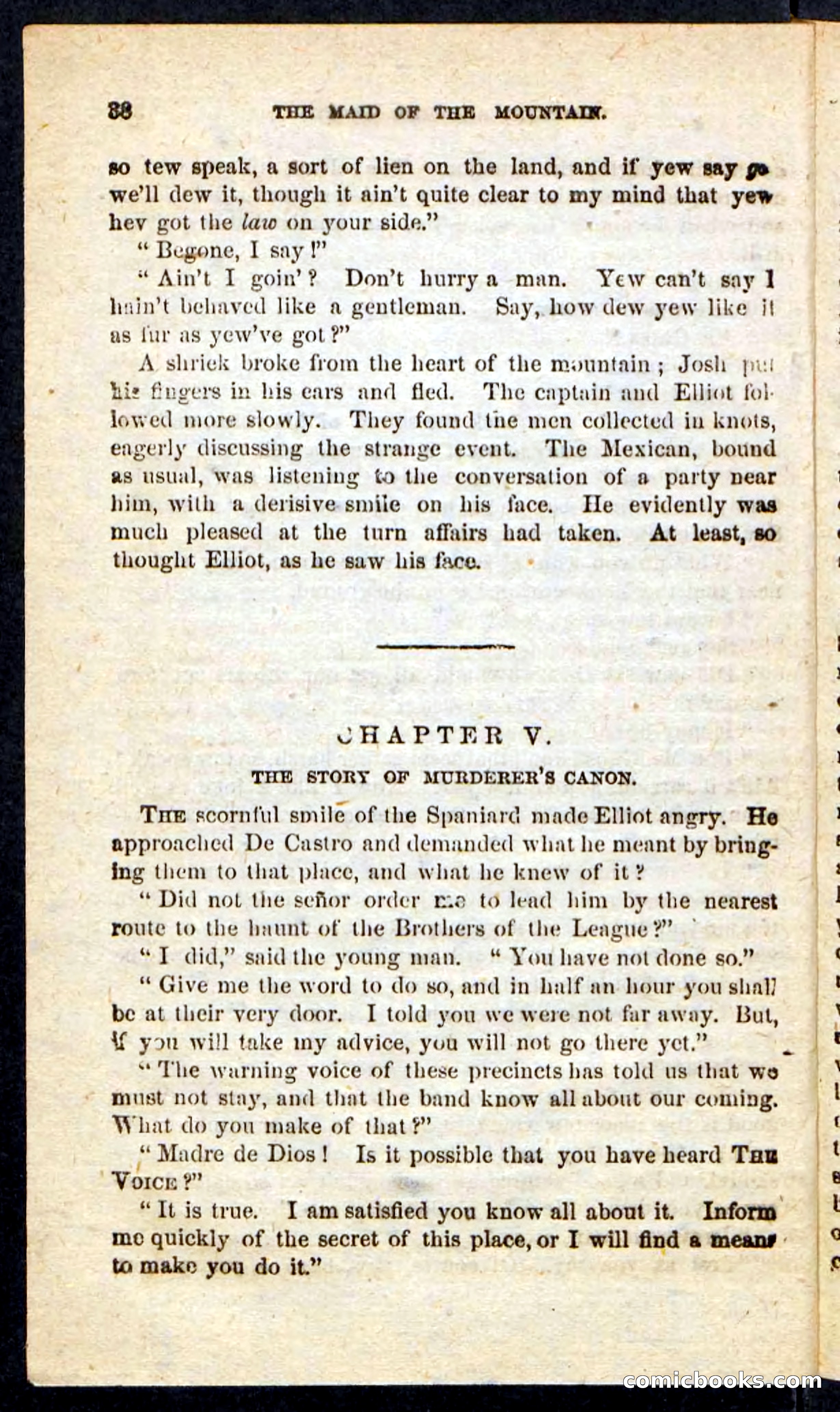 Beadle's Pocket Novels: Maid of the Mountain — page 34 of 100