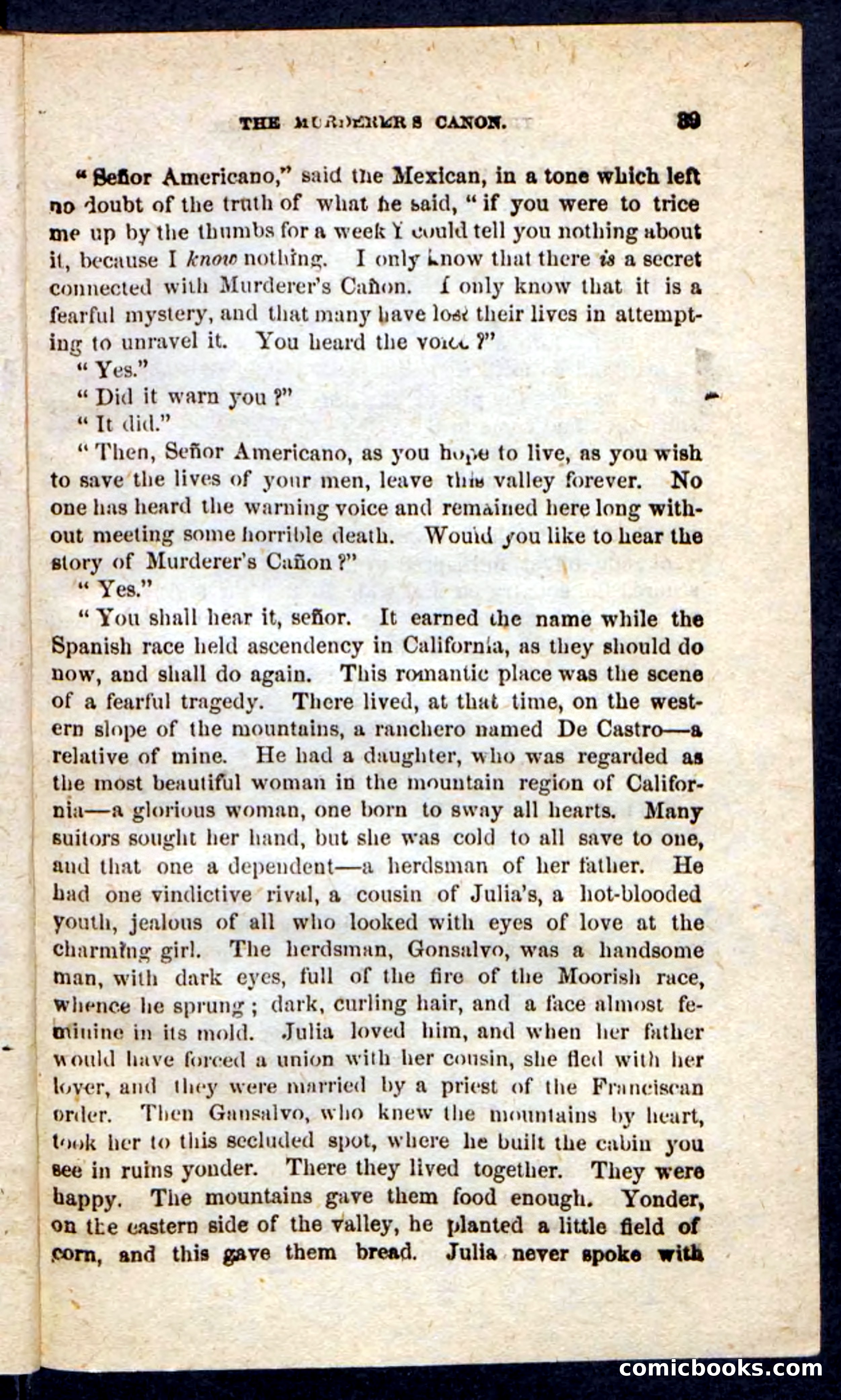 Beadle's Pocket Novels: Maid of the Mountain — page 35 of 100