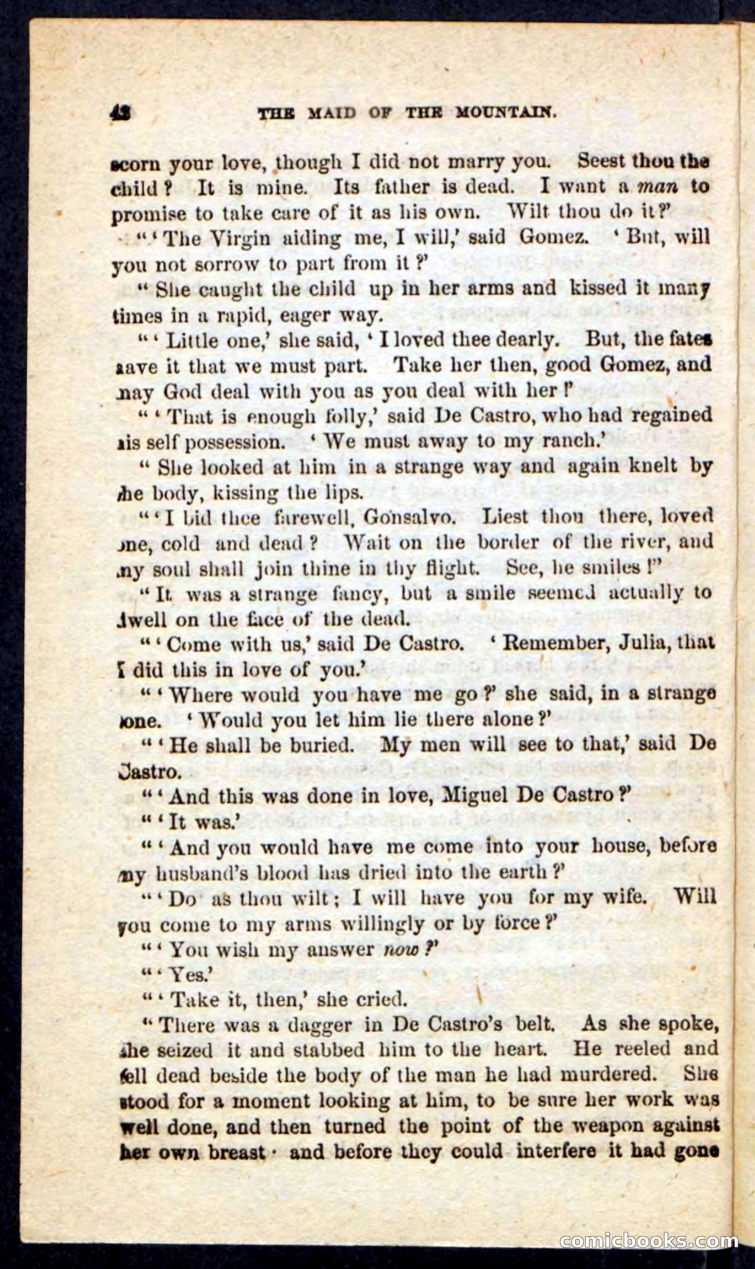 Beadle's Pocket Novels: Maid of the Mountain — page 38 of 100