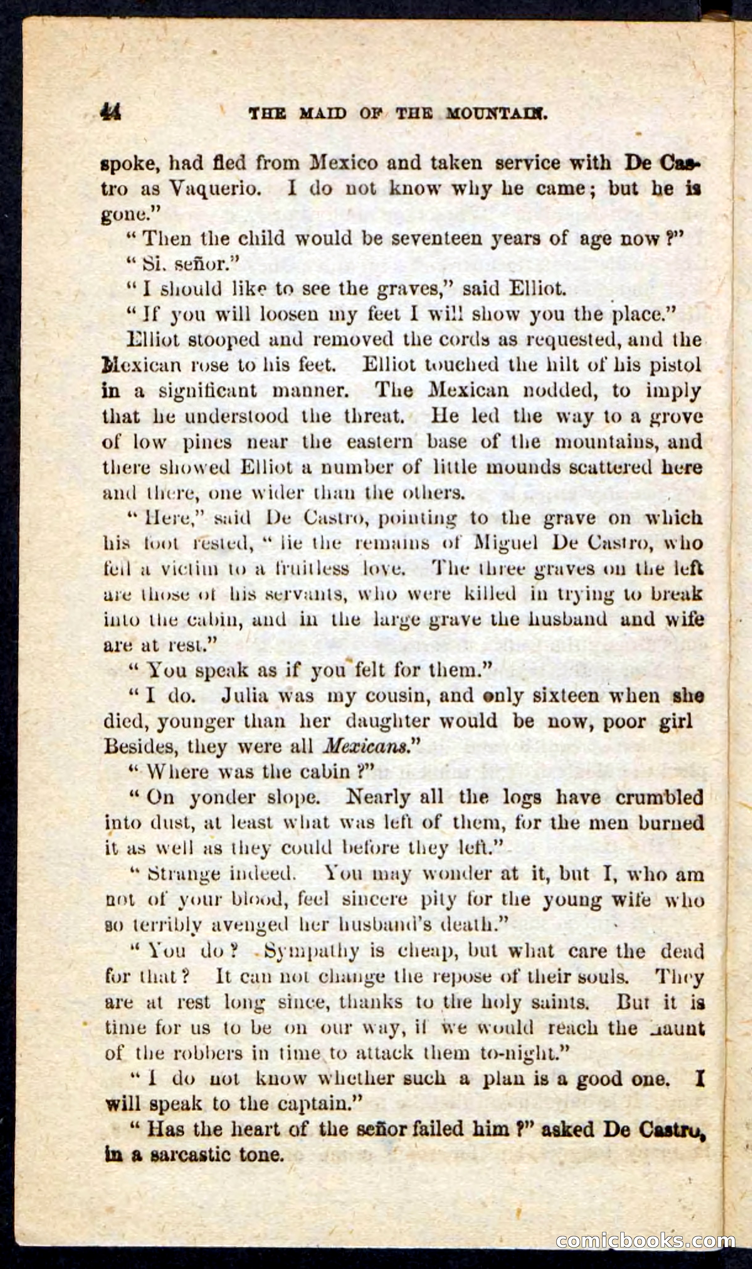 Beadle's Pocket Novels: Maid of the Mountain — page 40 of 100