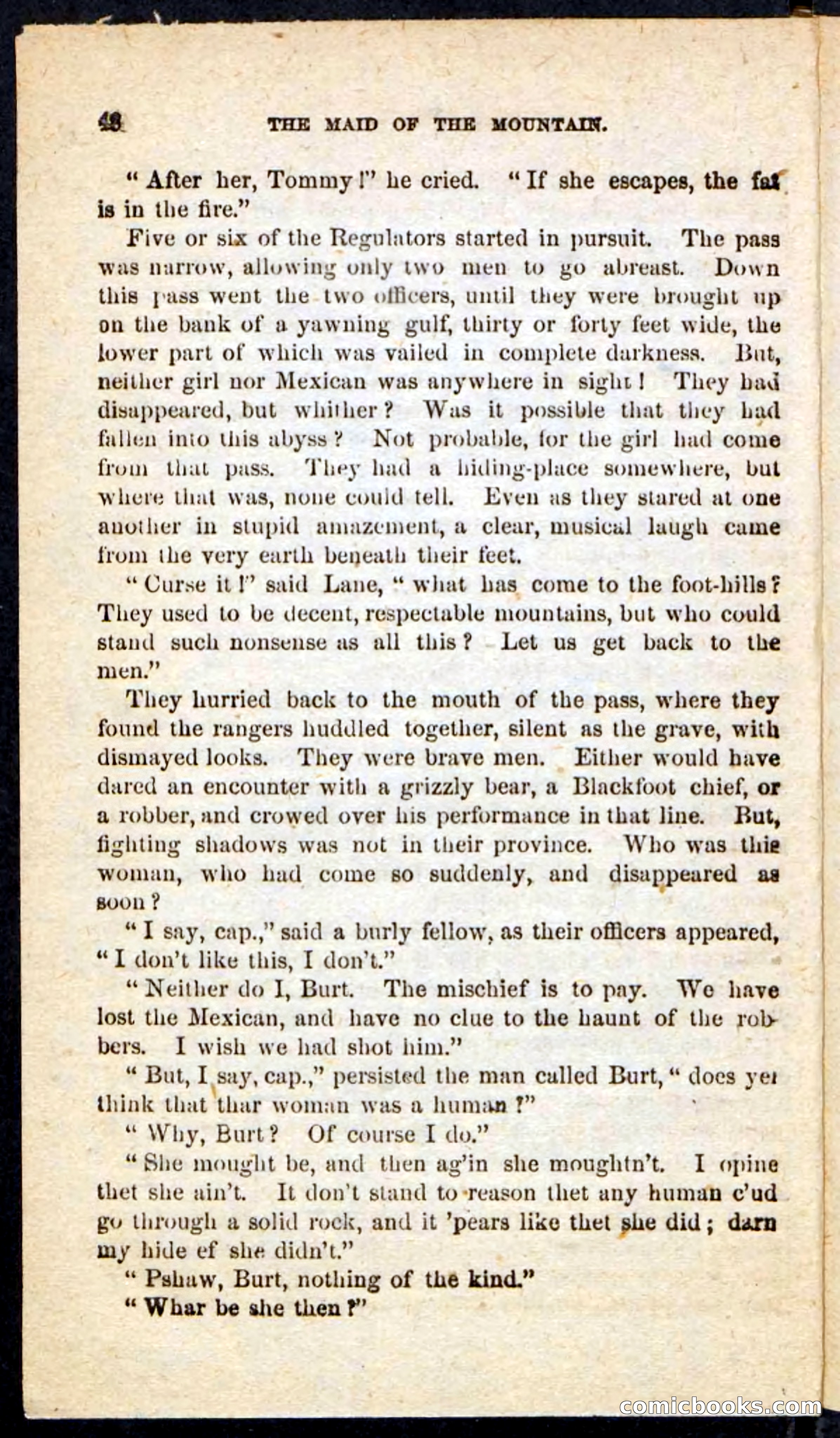 Beadle's Pocket Novels: Maid of the Mountain — page 44 of 100