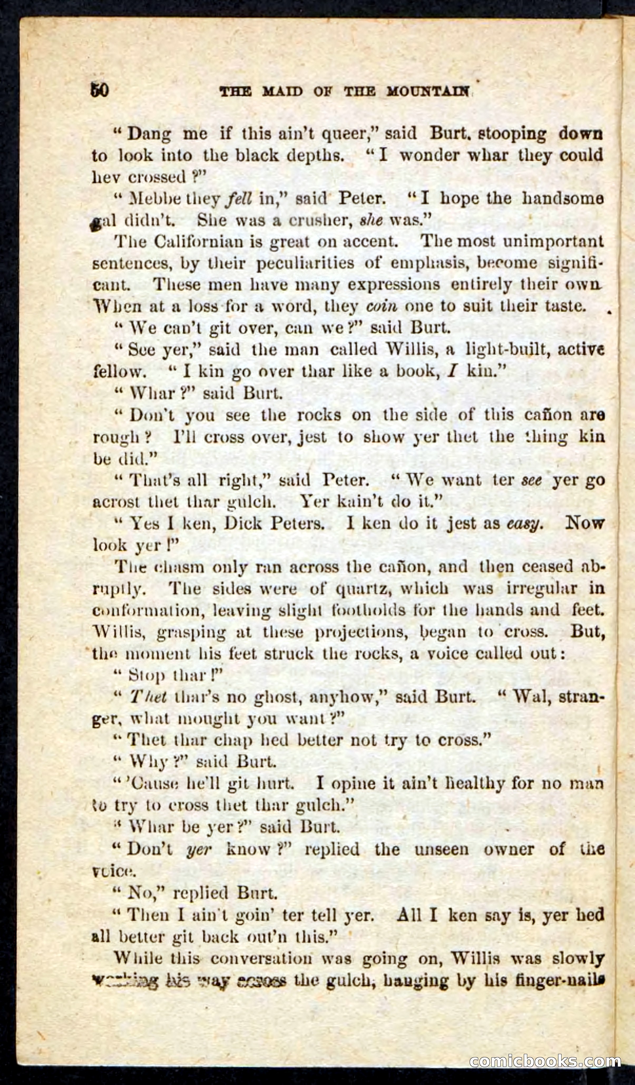 Beadle's Pocket Novels: Maid of the Mountain — page 46 of 100
