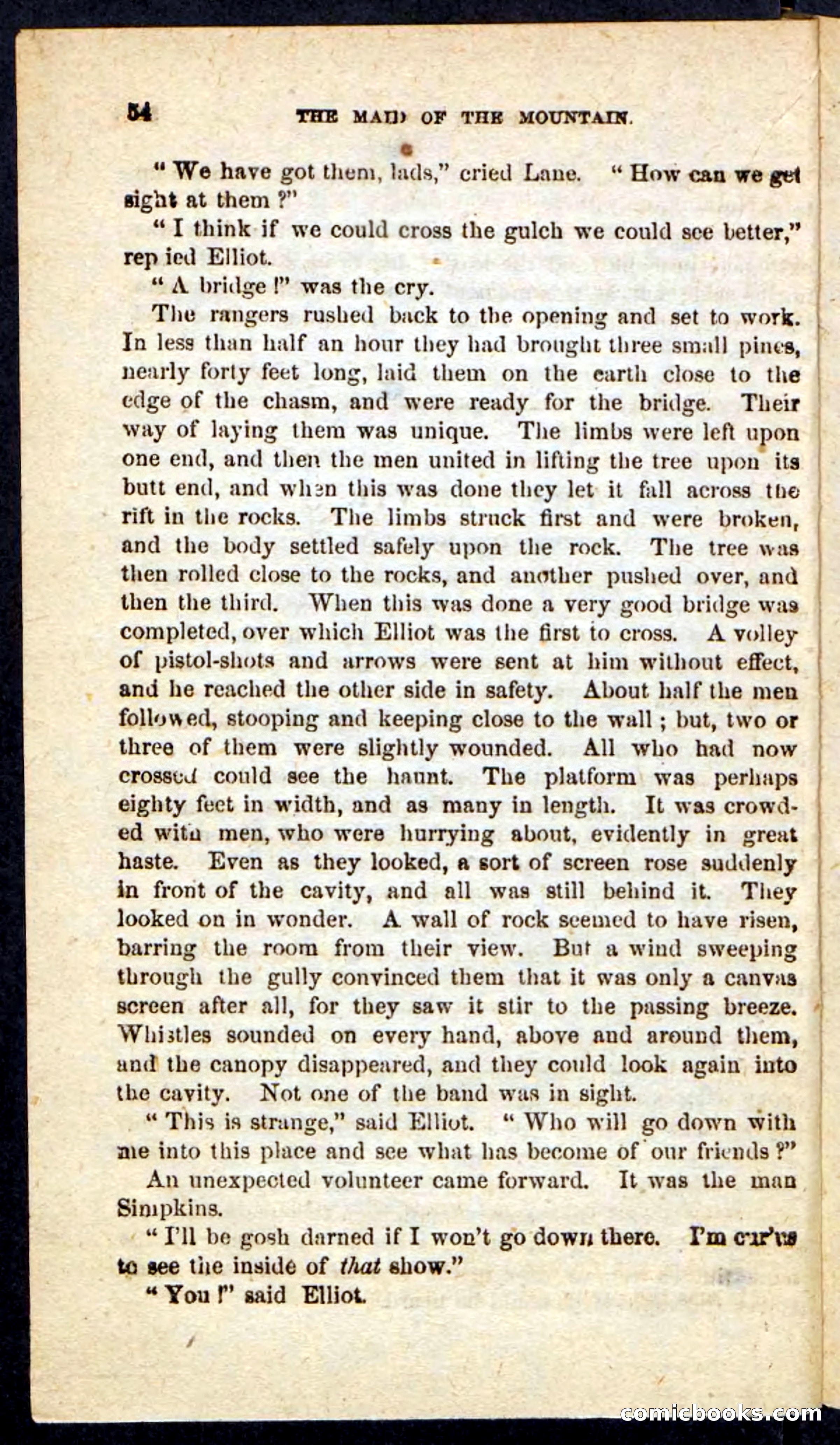 Beadle's Pocket Novels: Maid of the Mountain — page 50 of 100