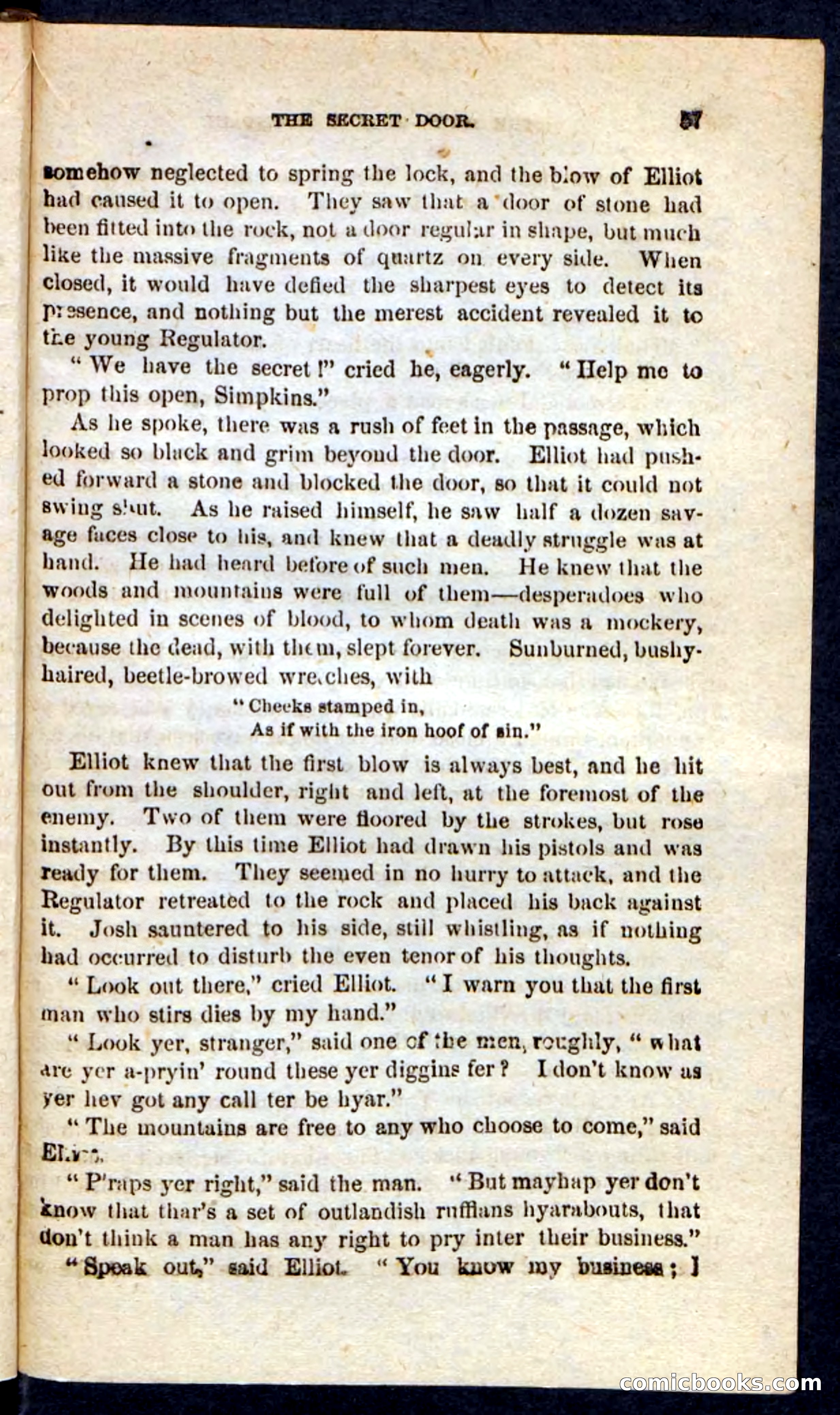 Beadle's Pocket Novels: Maid of the Mountain — page 53 of 100