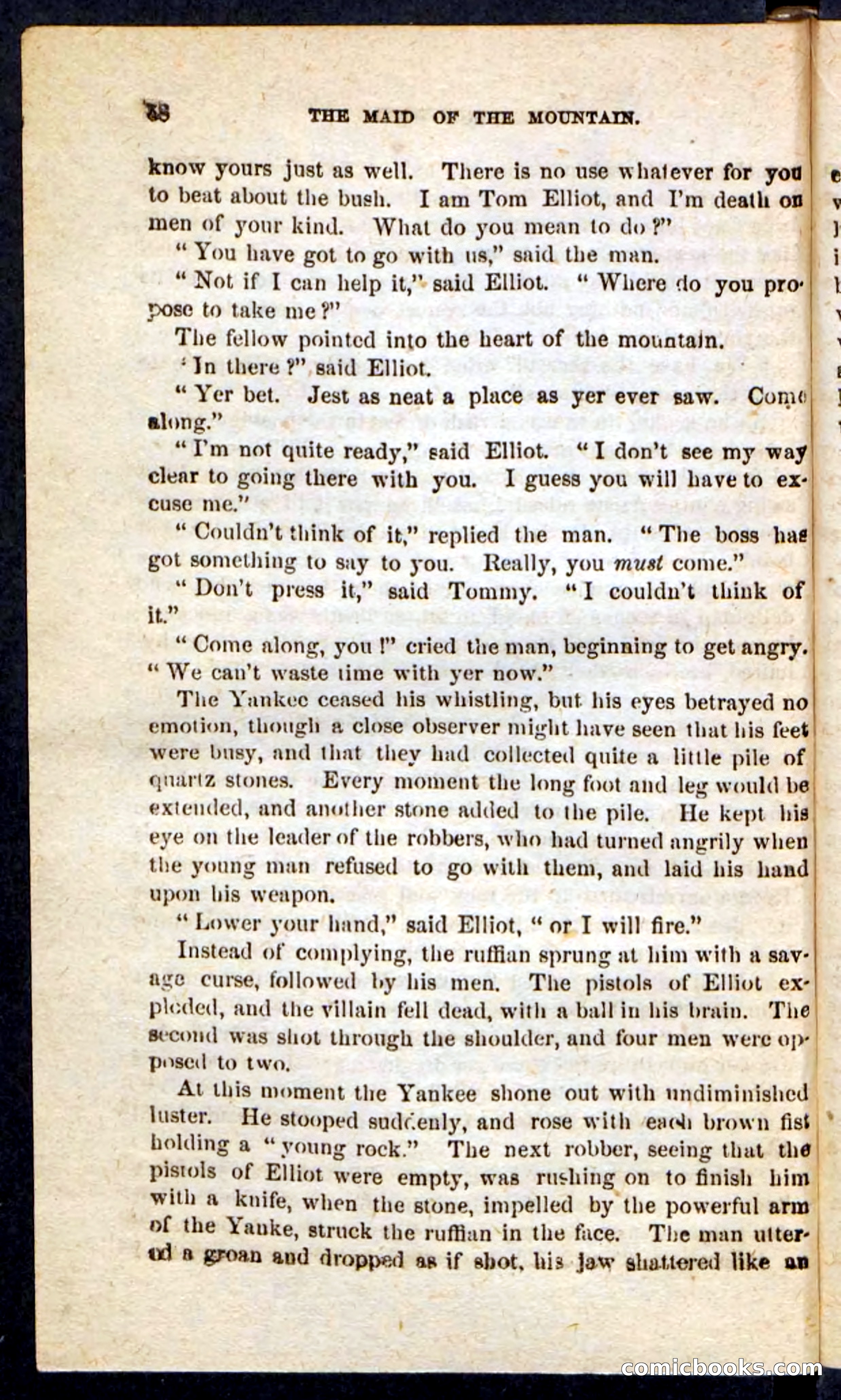 Beadle's Pocket Novels: Maid of the Mountain — page 54 of 100