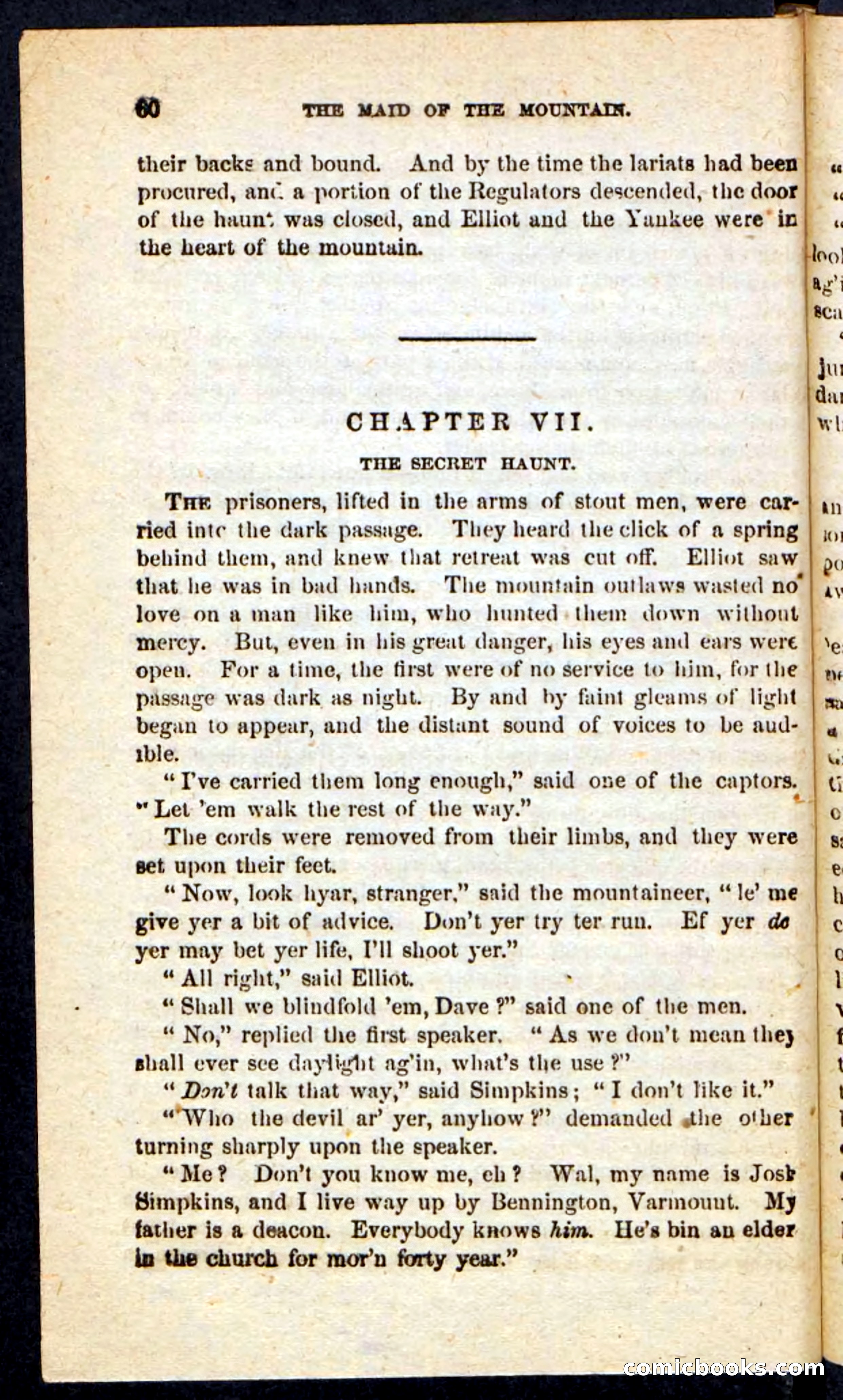 Beadle's Pocket Novels: Maid of the Mountain — page 56 of 100