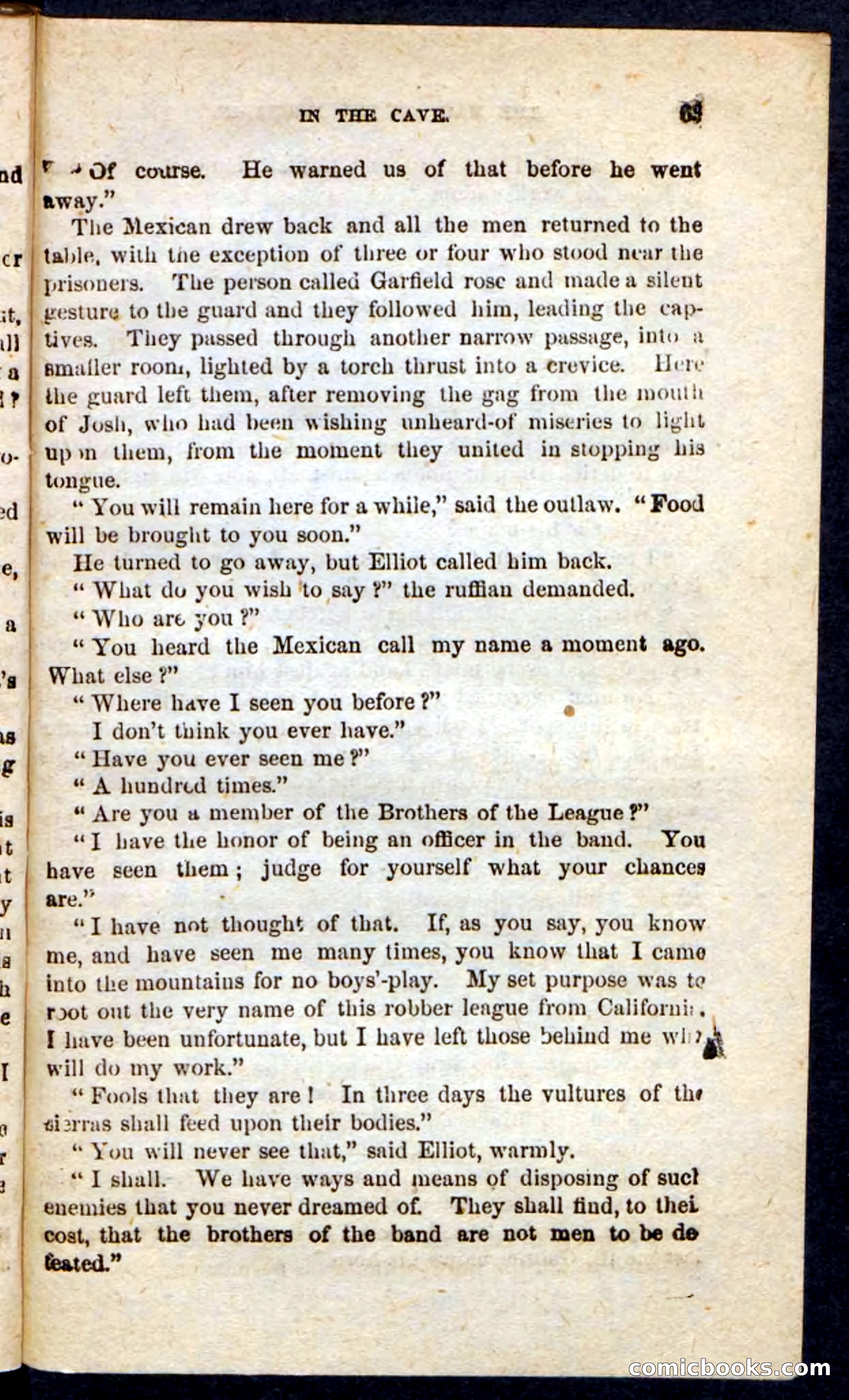 Beadle's Pocket Novels: Maid of the Mountain — page 59 of 100