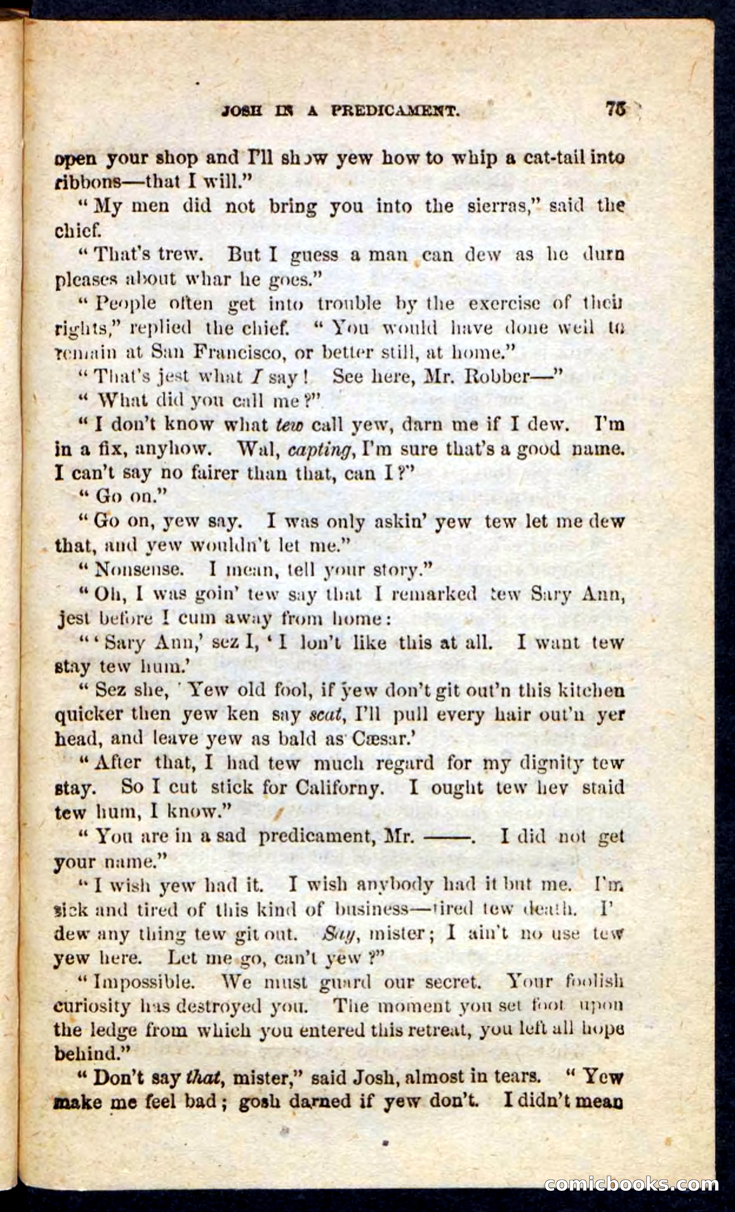 Beadle's Pocket Novels: Maid of the Mountain — page 71 of 100