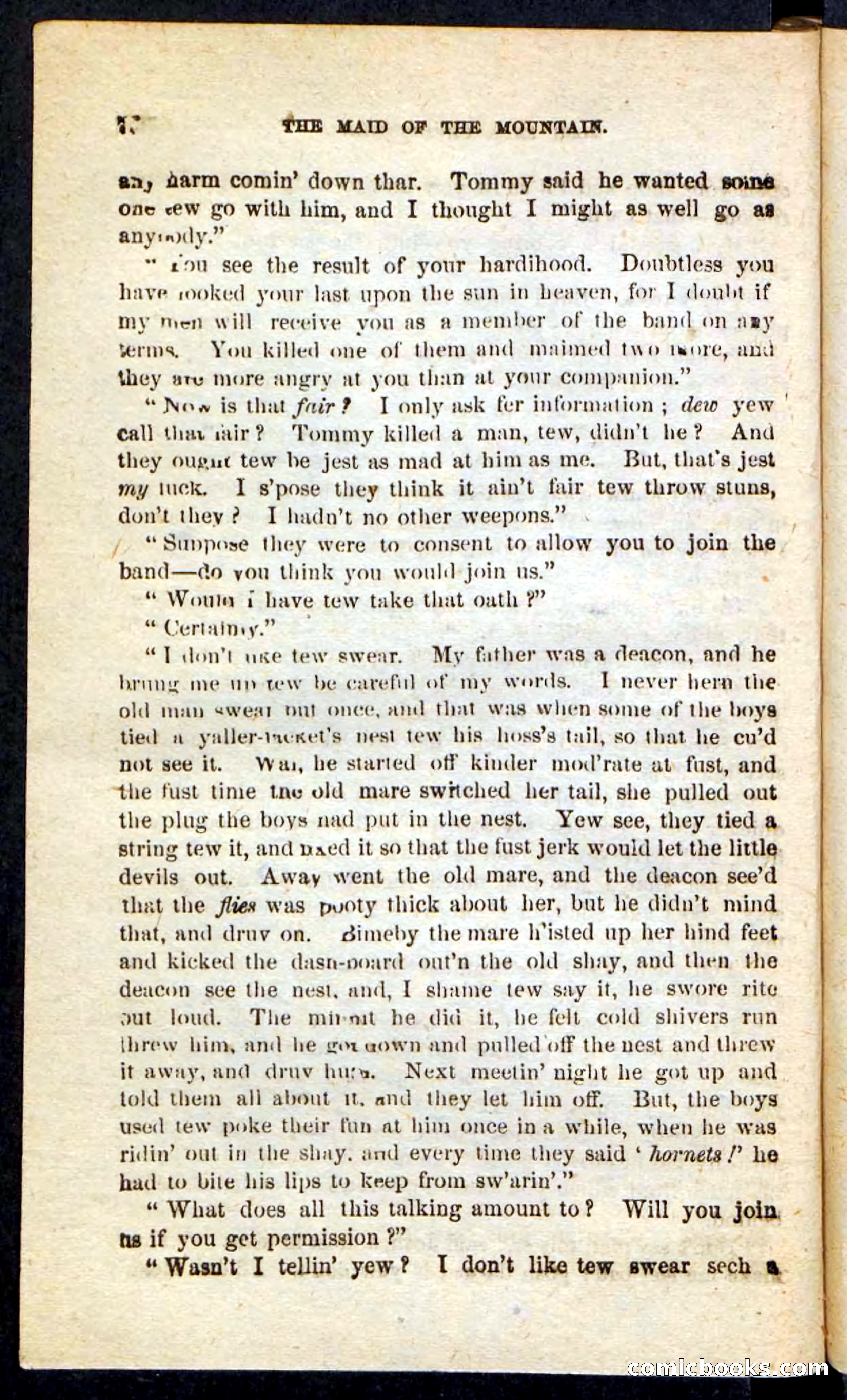 Beadle's Pocket Novels: Maid of the Mountain — page 72 of 100