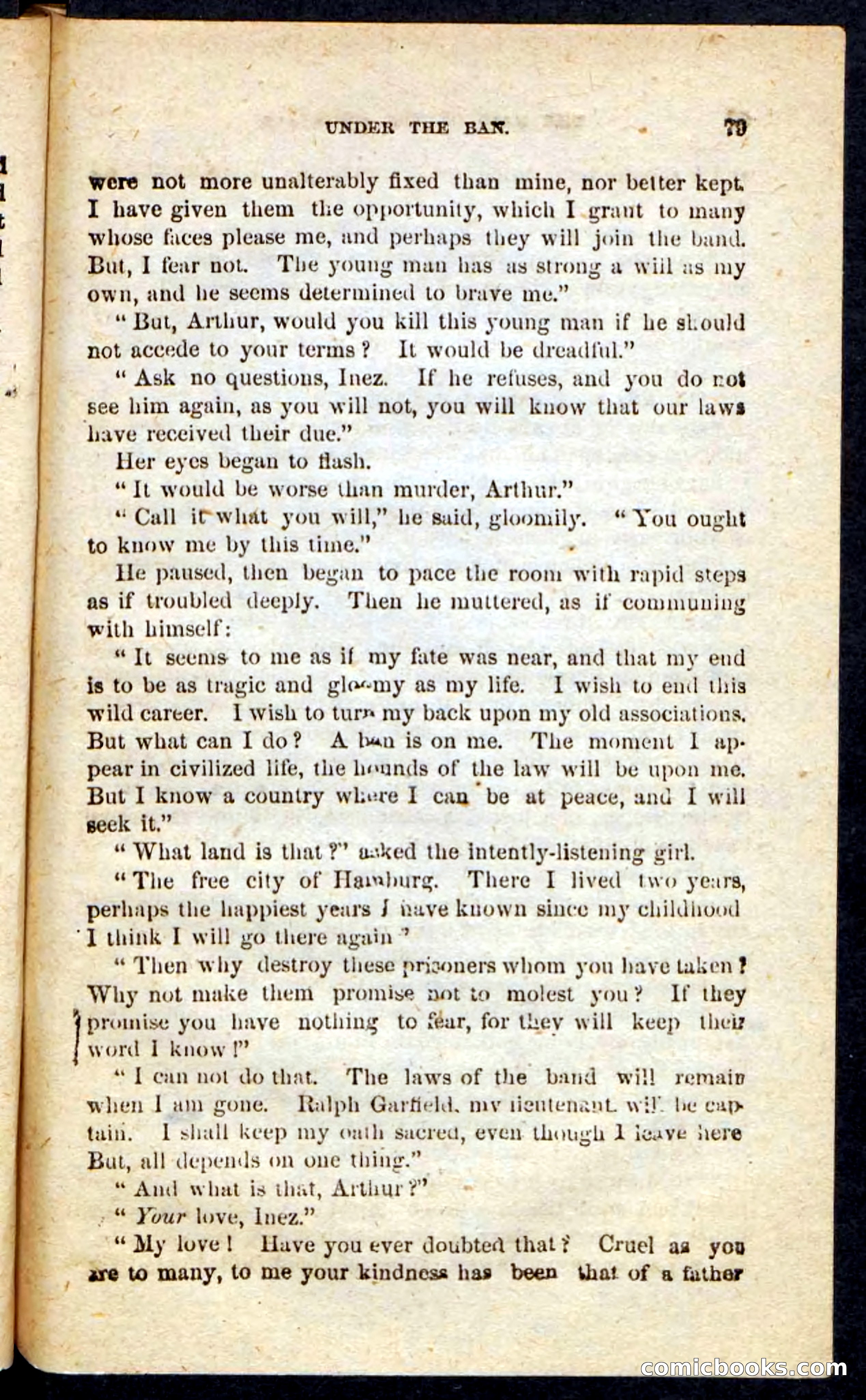 Beadle's Pocket Novels: Maid of the Mountain — page 75 of 100