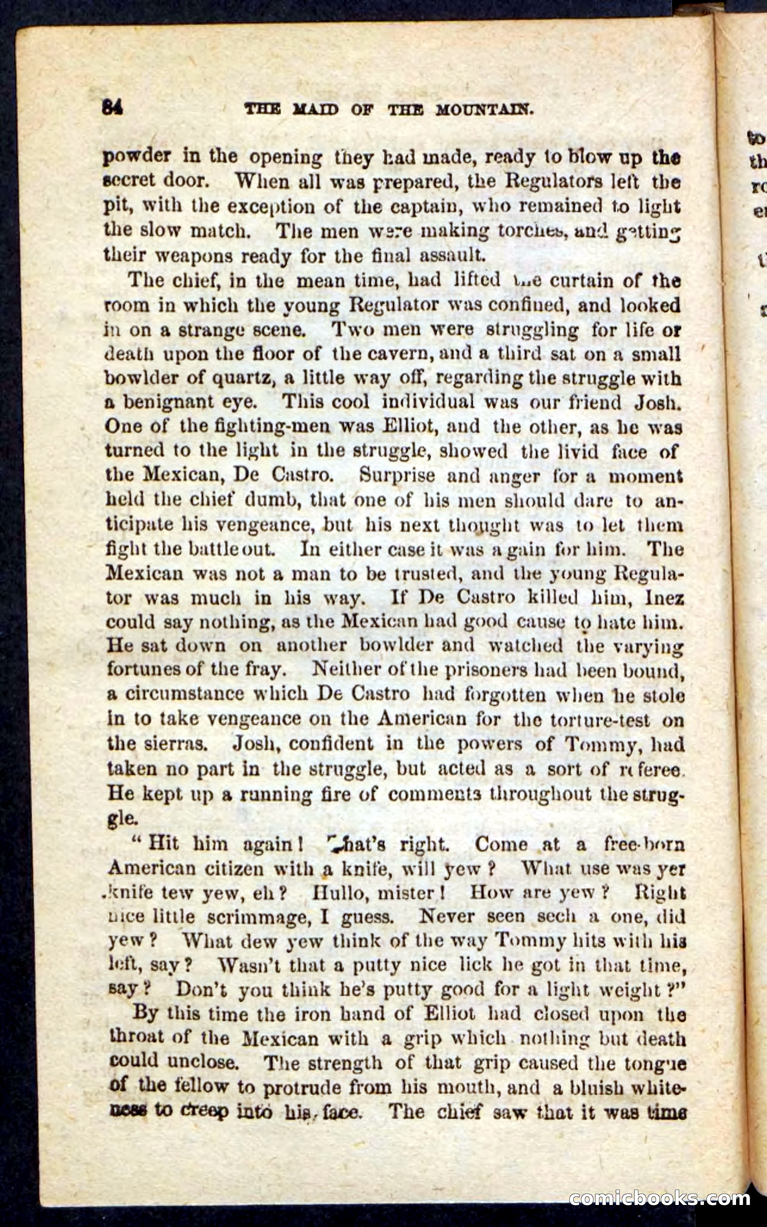 Beadle's Pocket Novels: Maid of the Mountain — page 80 of 100