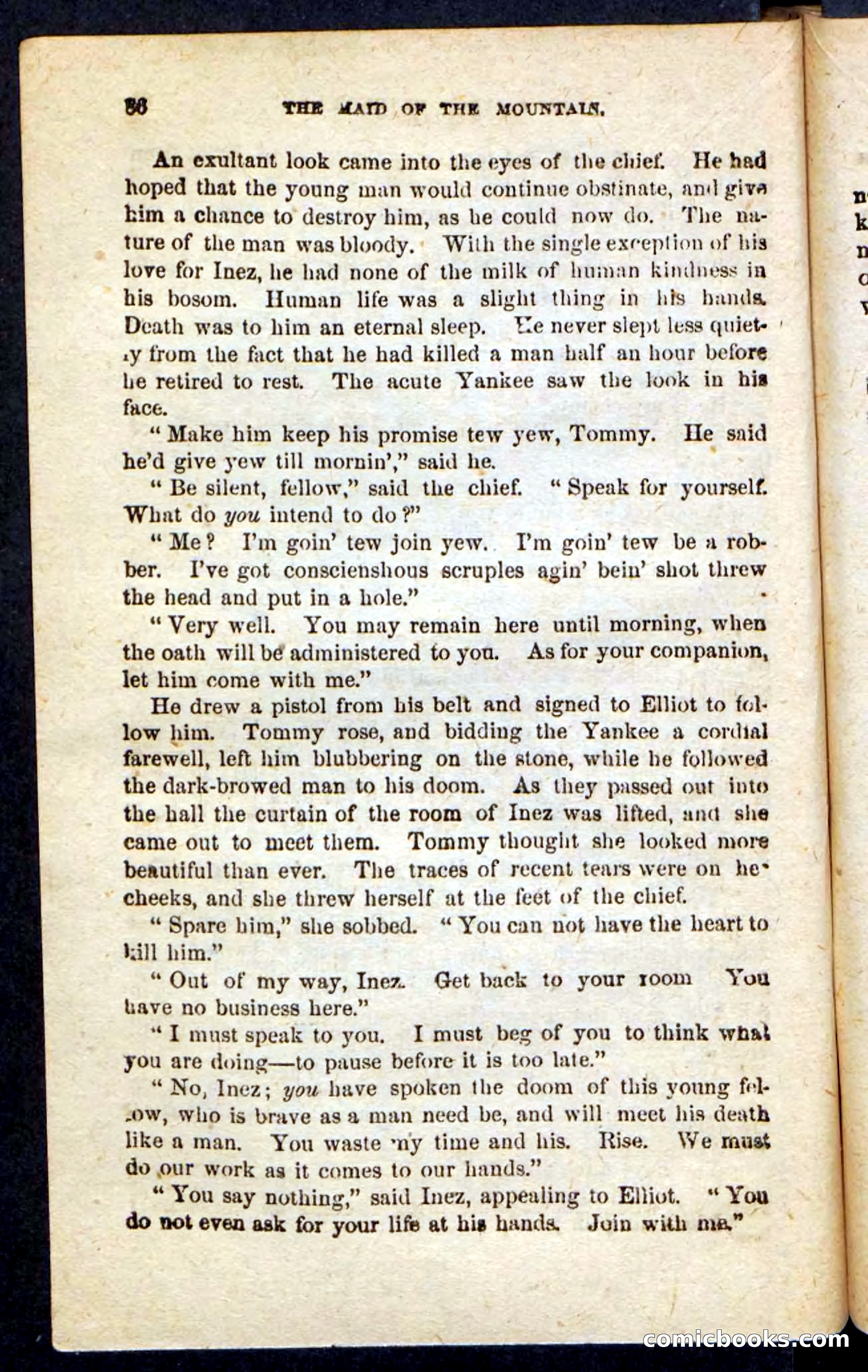 Beadle's Pocket Novels: Maid of the Mountain — page 82 of 100