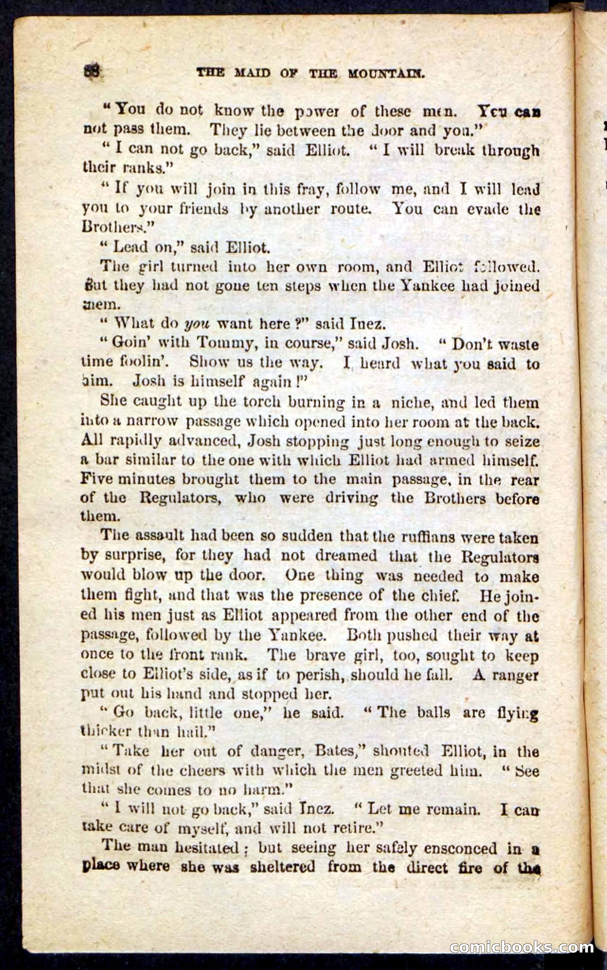 Beadle's Pocket Novels: Maid of the Mountain — page 84 of 100