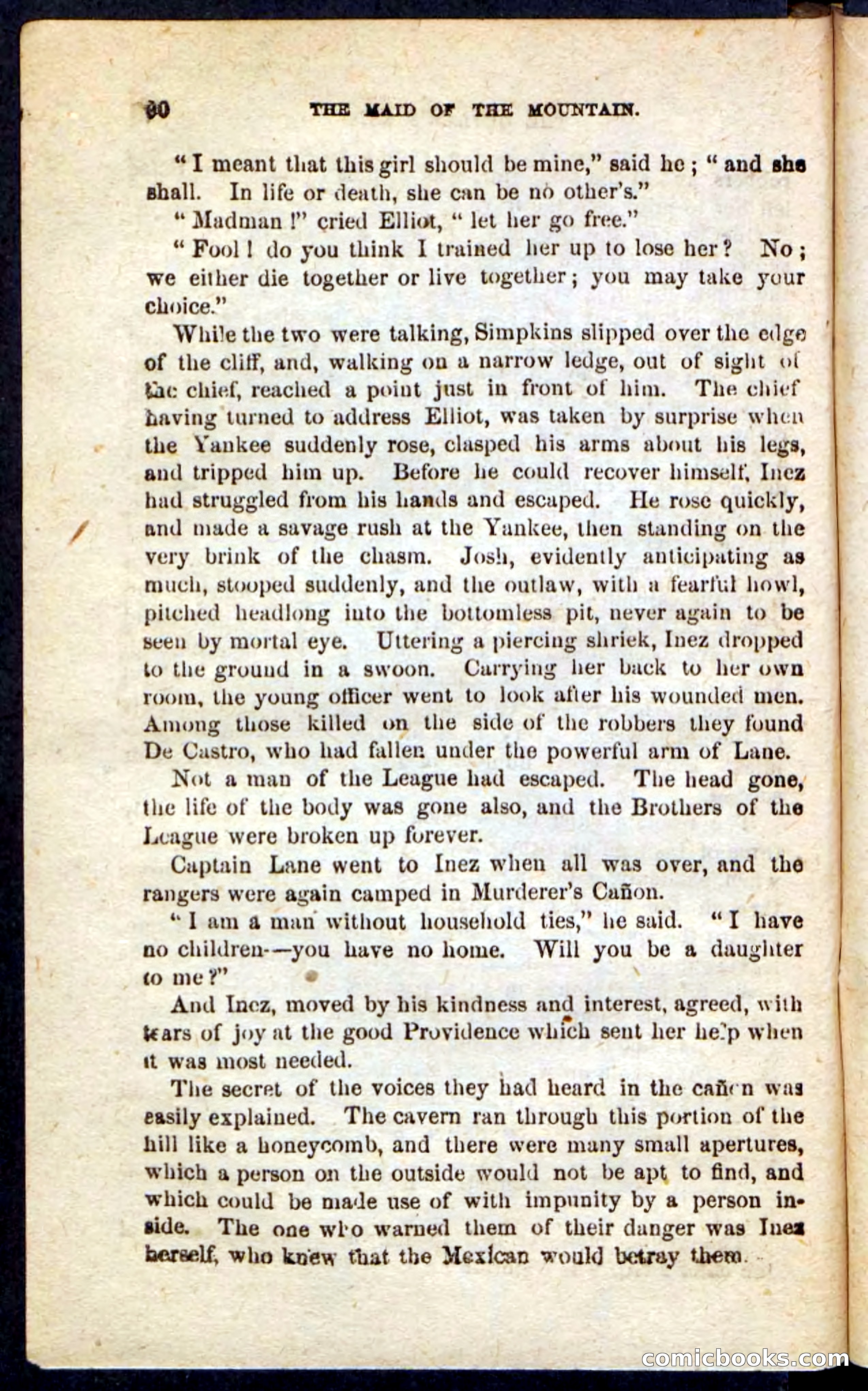 Beadle's Pocket Novels: Maid of the Mountain — page 86 of 100