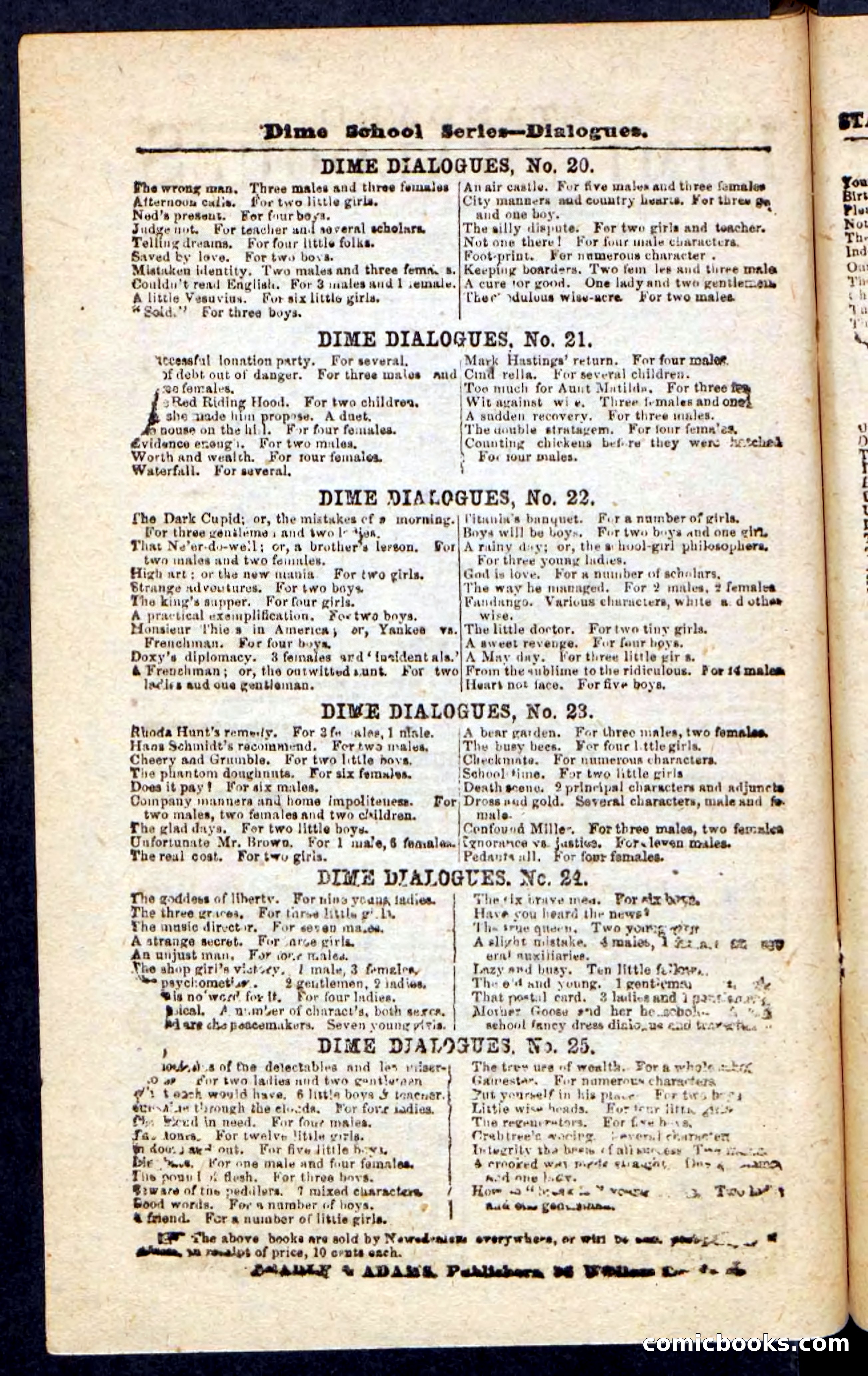 Beadle's Pocket Novels: Maid of the Mountain — page 90 of 100
