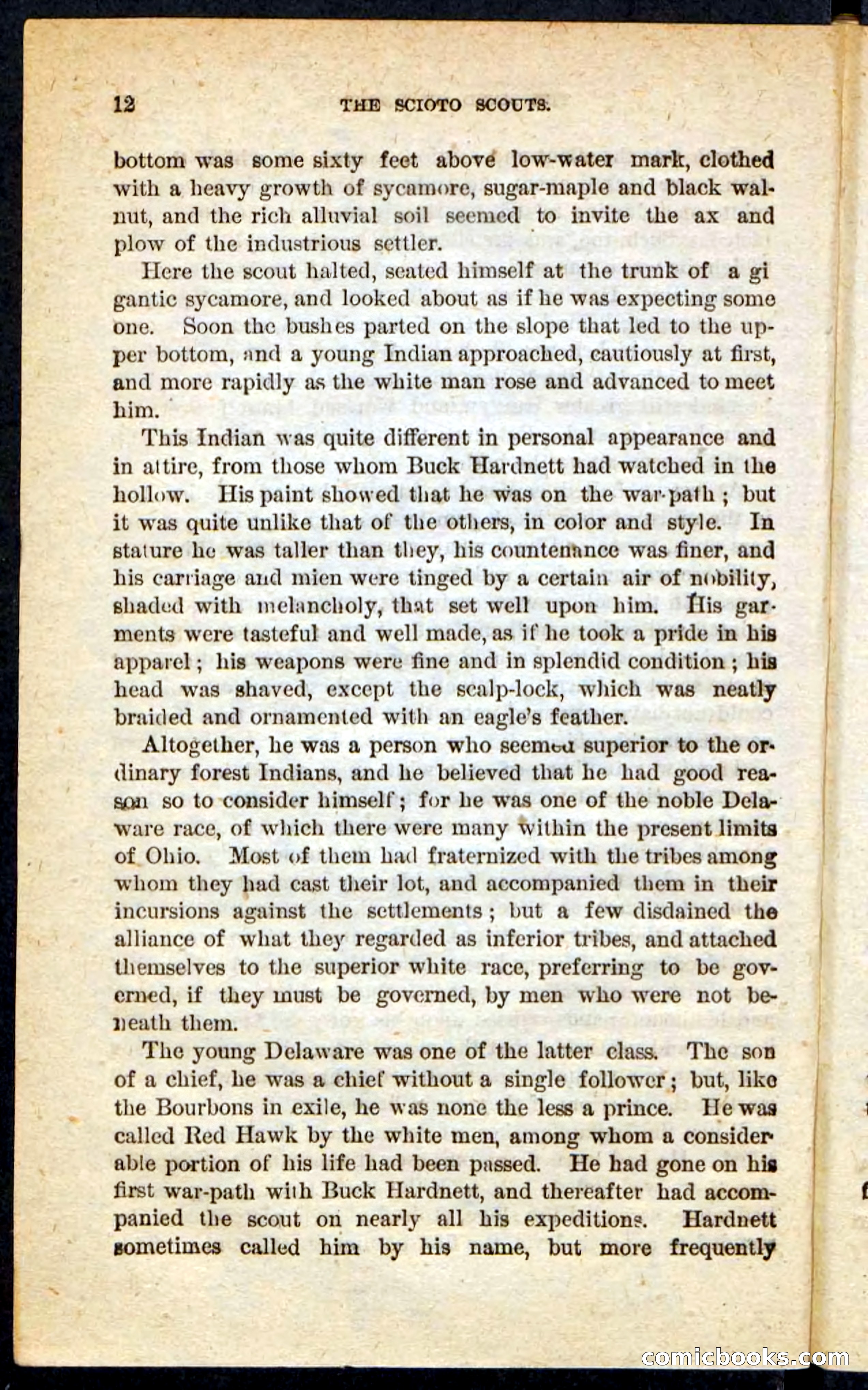 Beadle's Pocket Novels: The Scioto Scouts — page 8 of 100