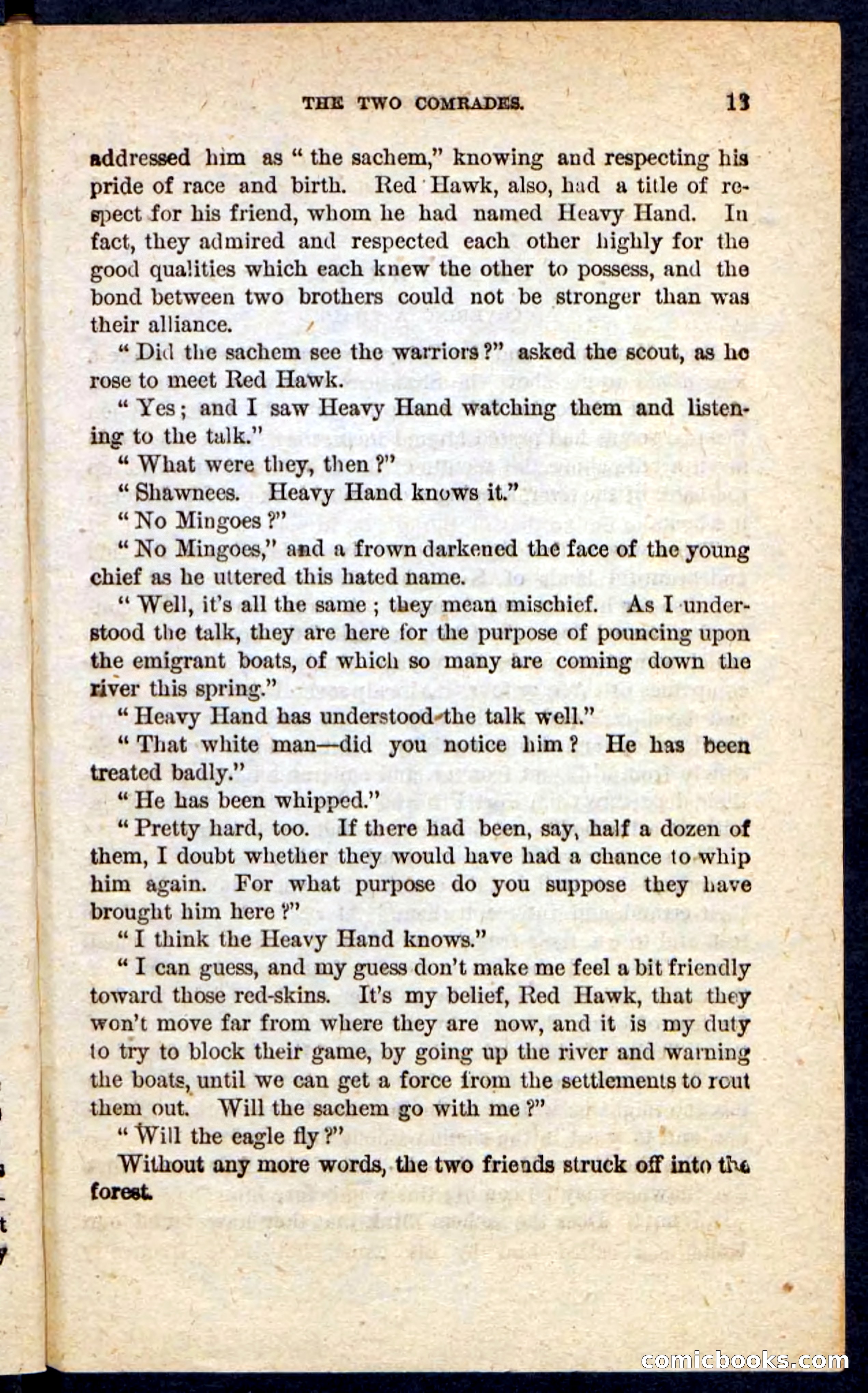 Beadle's Pocket Novels: The Scioto Scouts — page 9 of 100