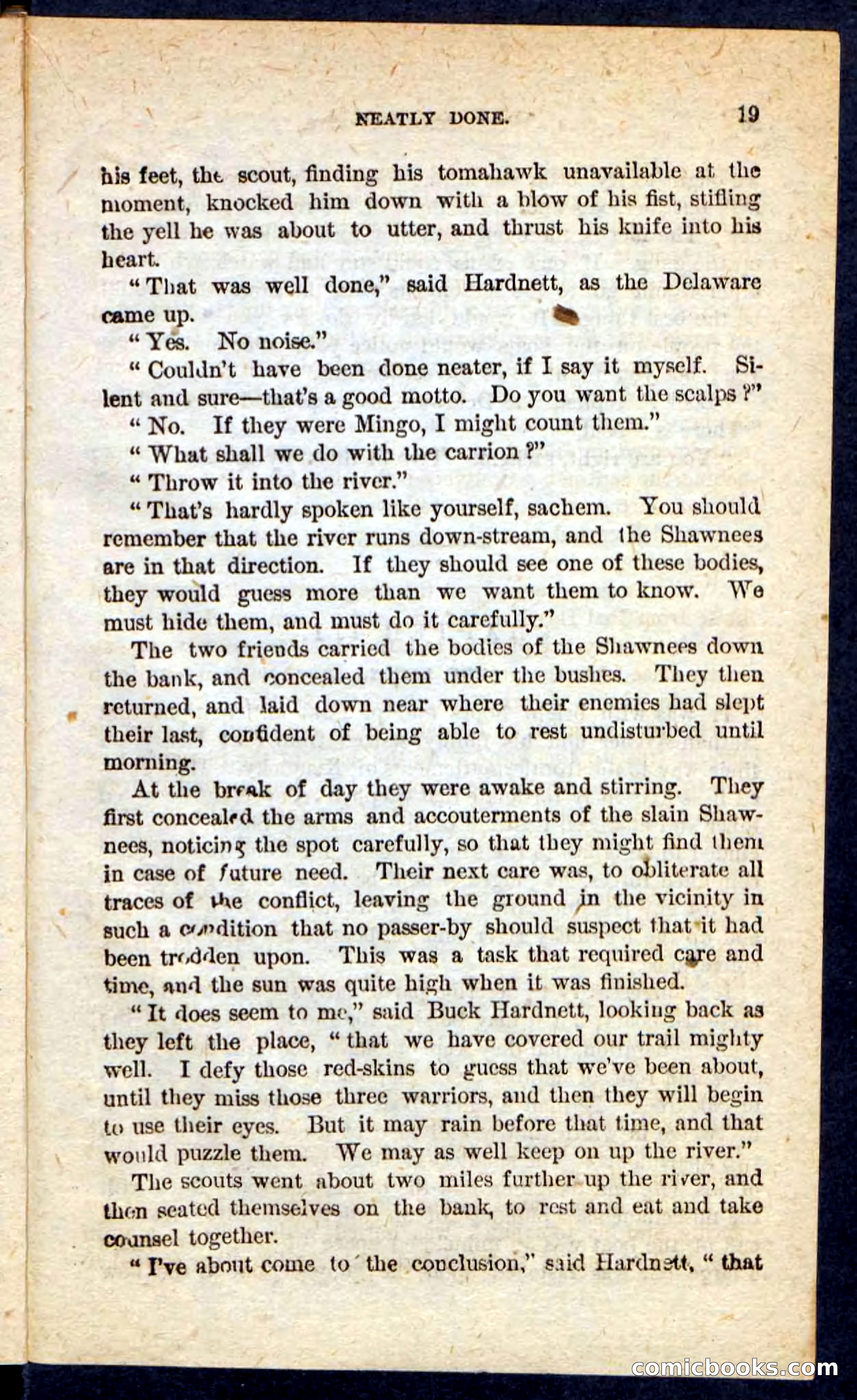 Beadle's Pocket Novels: The Scioto Scouts — page 15 of 100