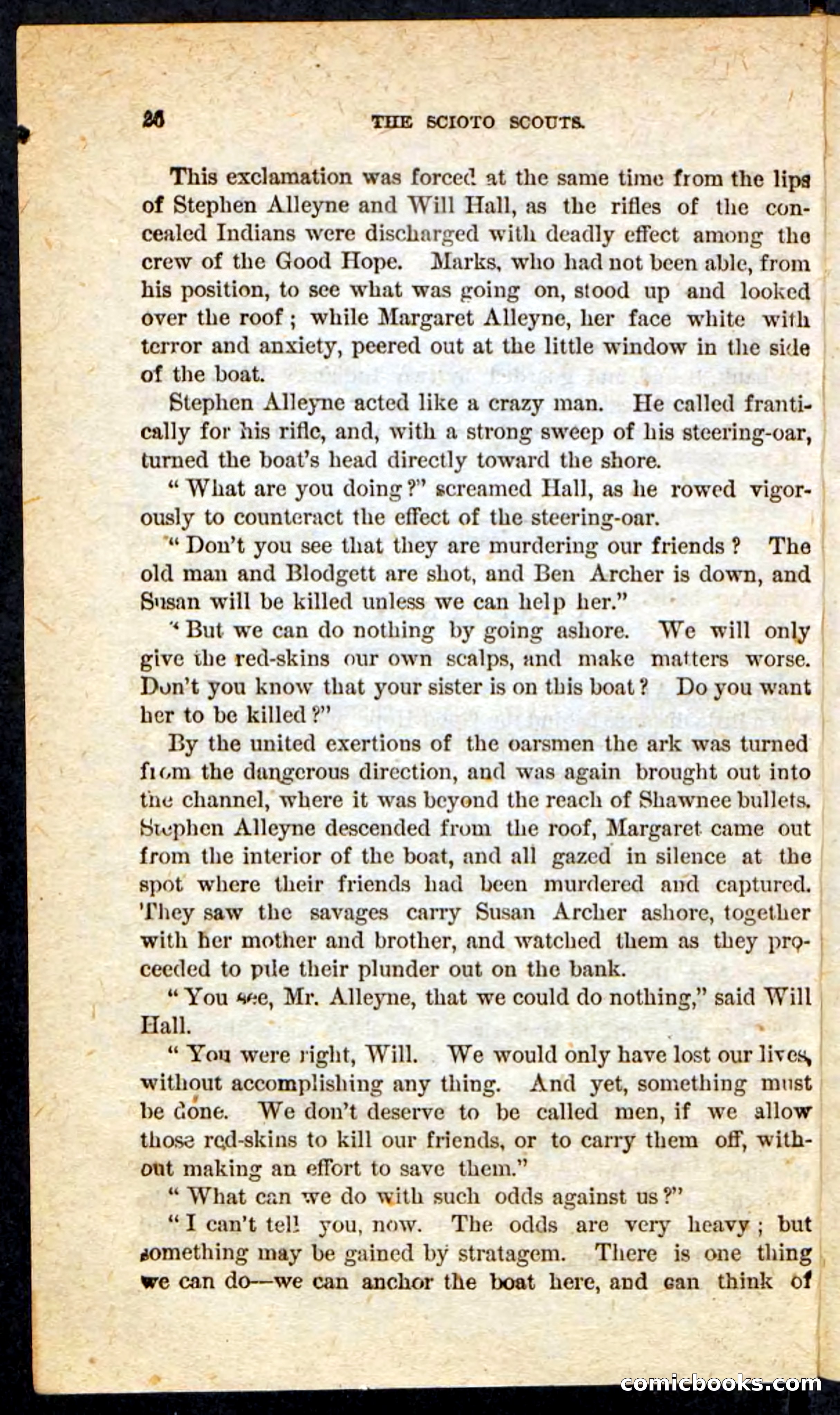 Beadle's Pocket Novels: The Scioto Scouts — page 22 of 100