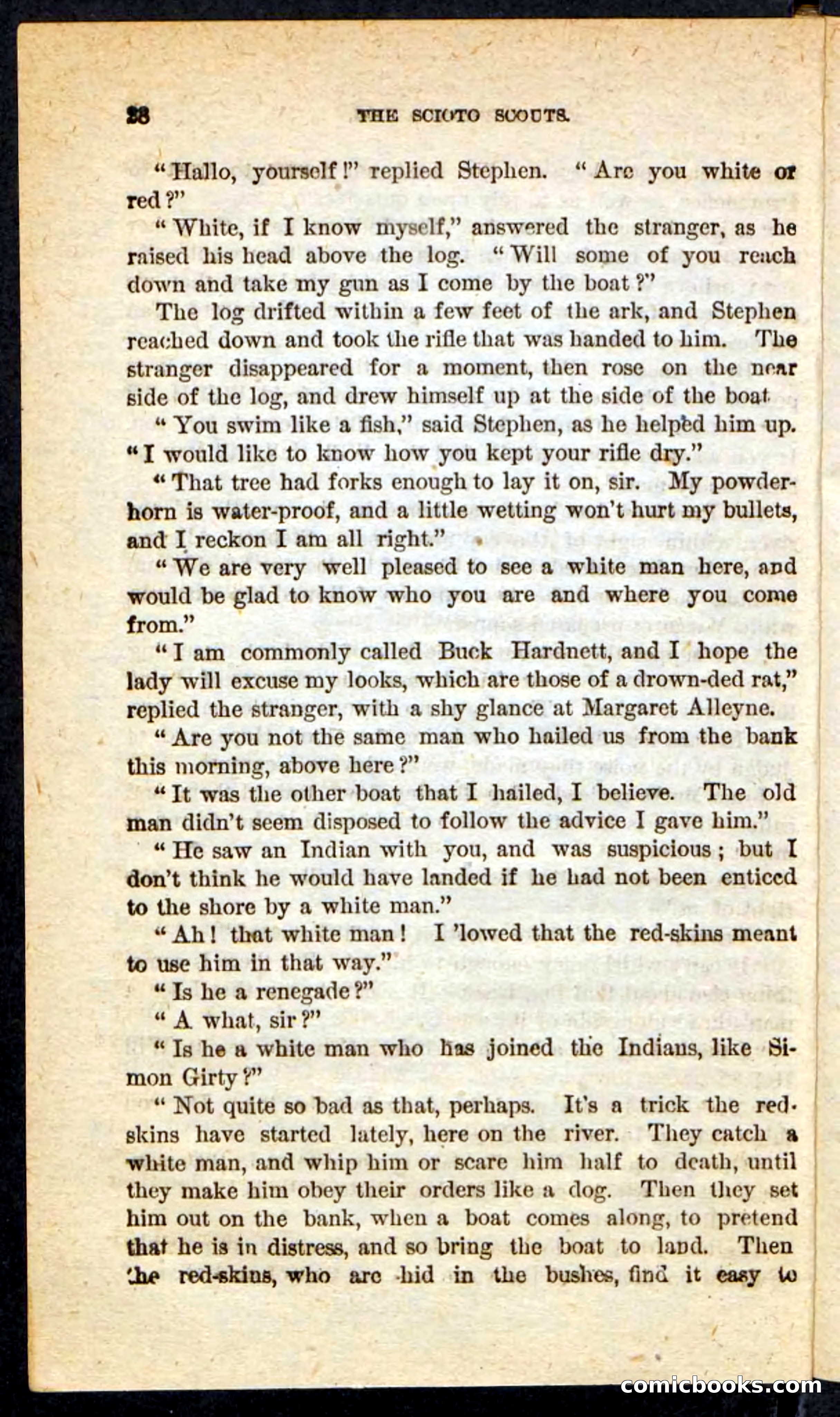 Beadle's Pocket Novels: The Scioto Scouts — page 24 of 100