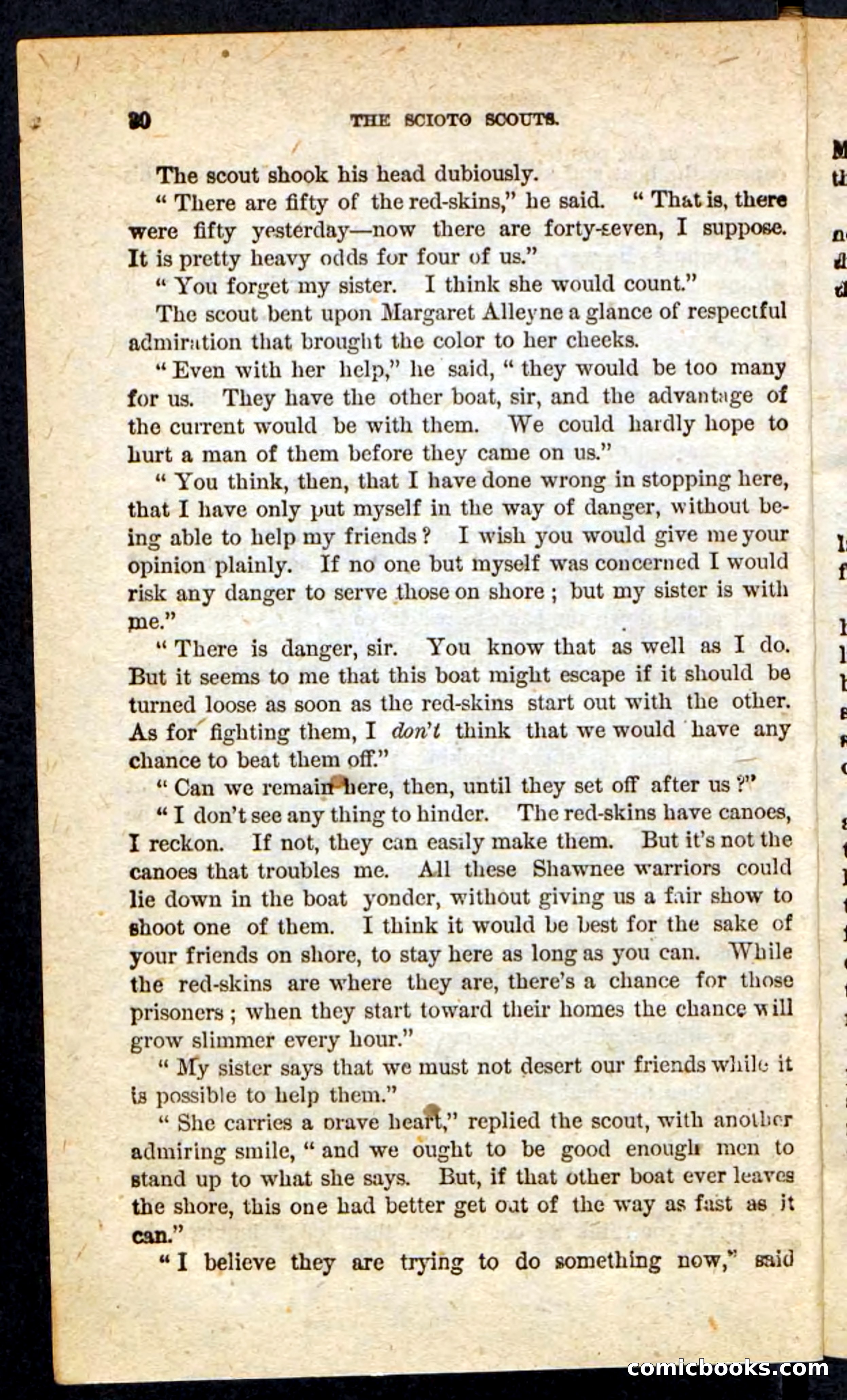 Beadle's Pocket Novels: The Scioto Scouts — page 26 of 100