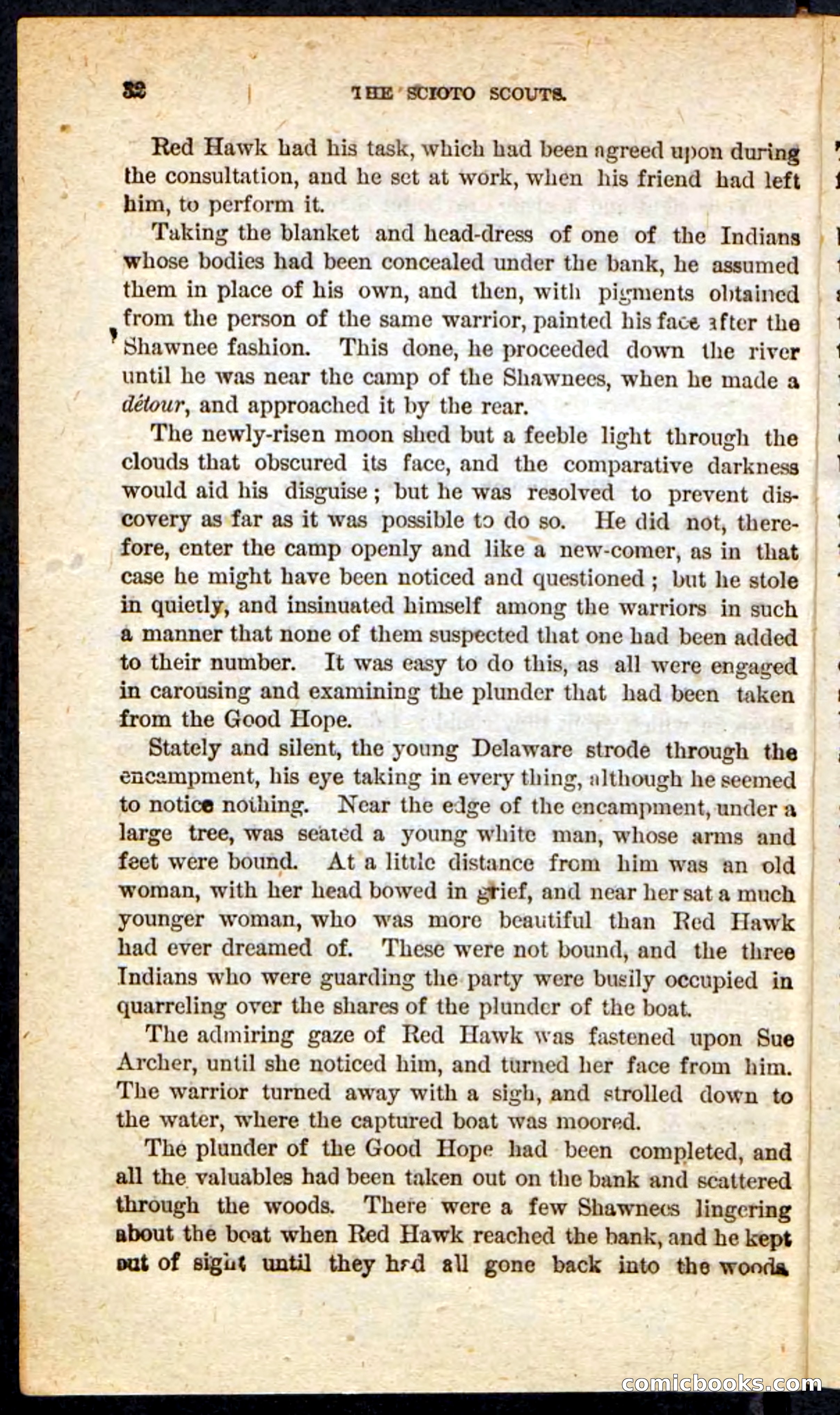 Beadle's Pocket Novels: The Scioto Scouts — page 28 of 100